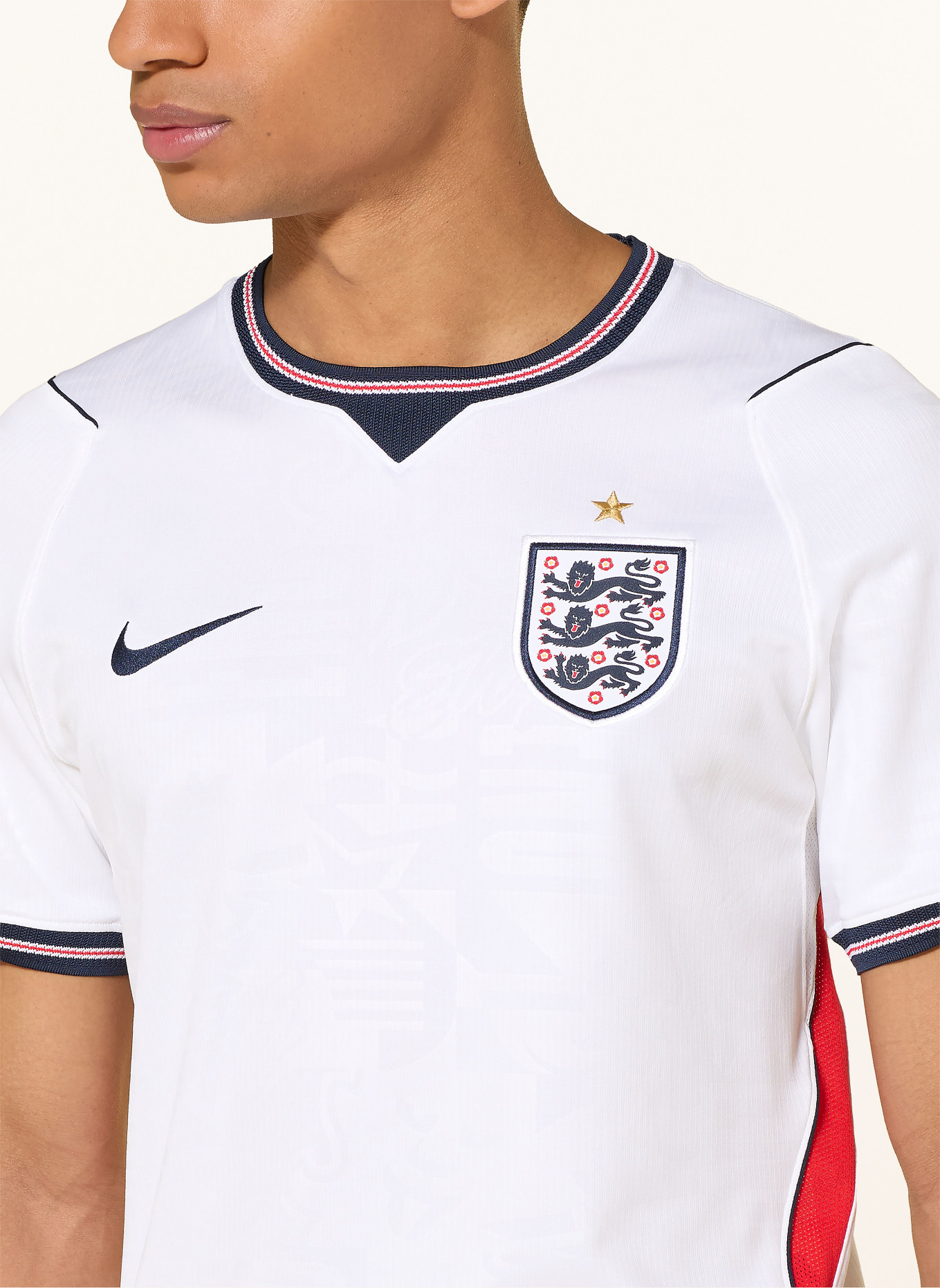 Nike Heimtrikot ENGLAND 2026: WEISS / ROT / DUNKELBLAU