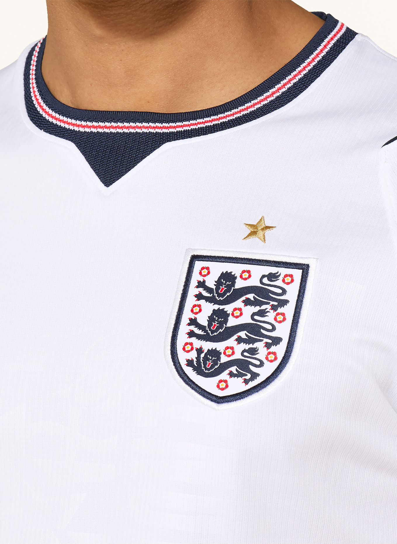 Nike Heimtrikot ENGLAND 2026: WEISS / ROT / DUNKELBLAU