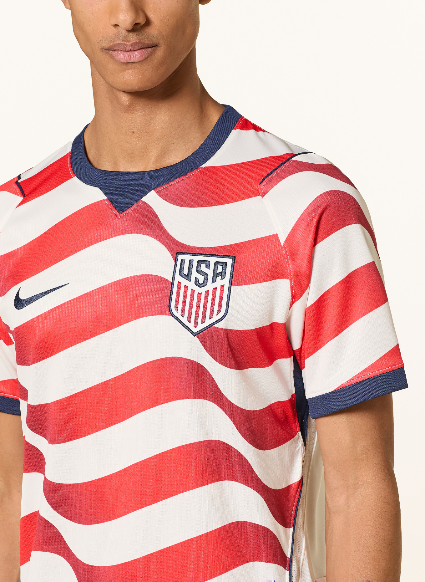 Nike Heimtrikot USA 26: WEISS / ROT / DUNKELBLAU