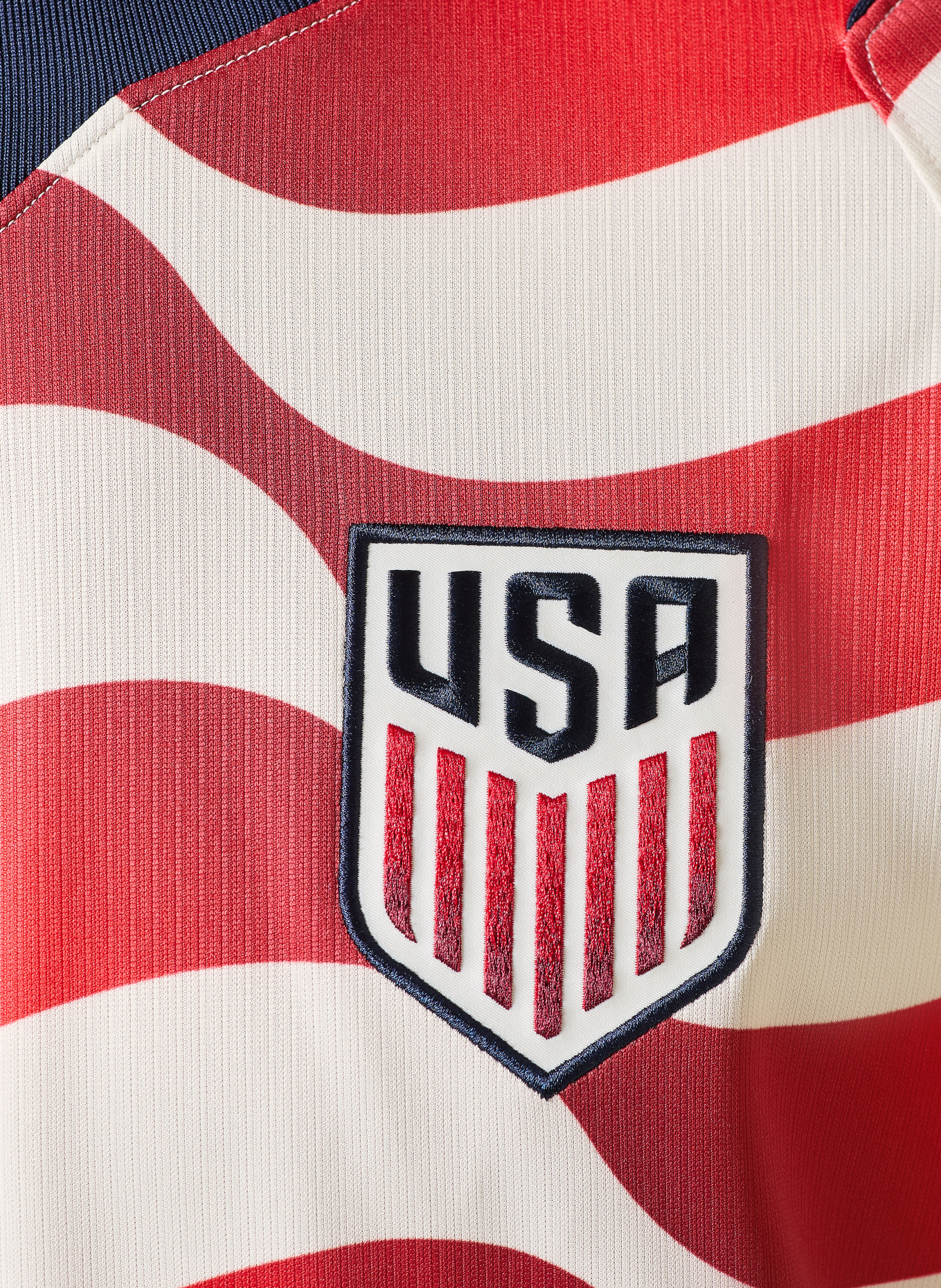 Nike Heimtrikot USA 26: WEISS / ROT / DUNKELBLAU