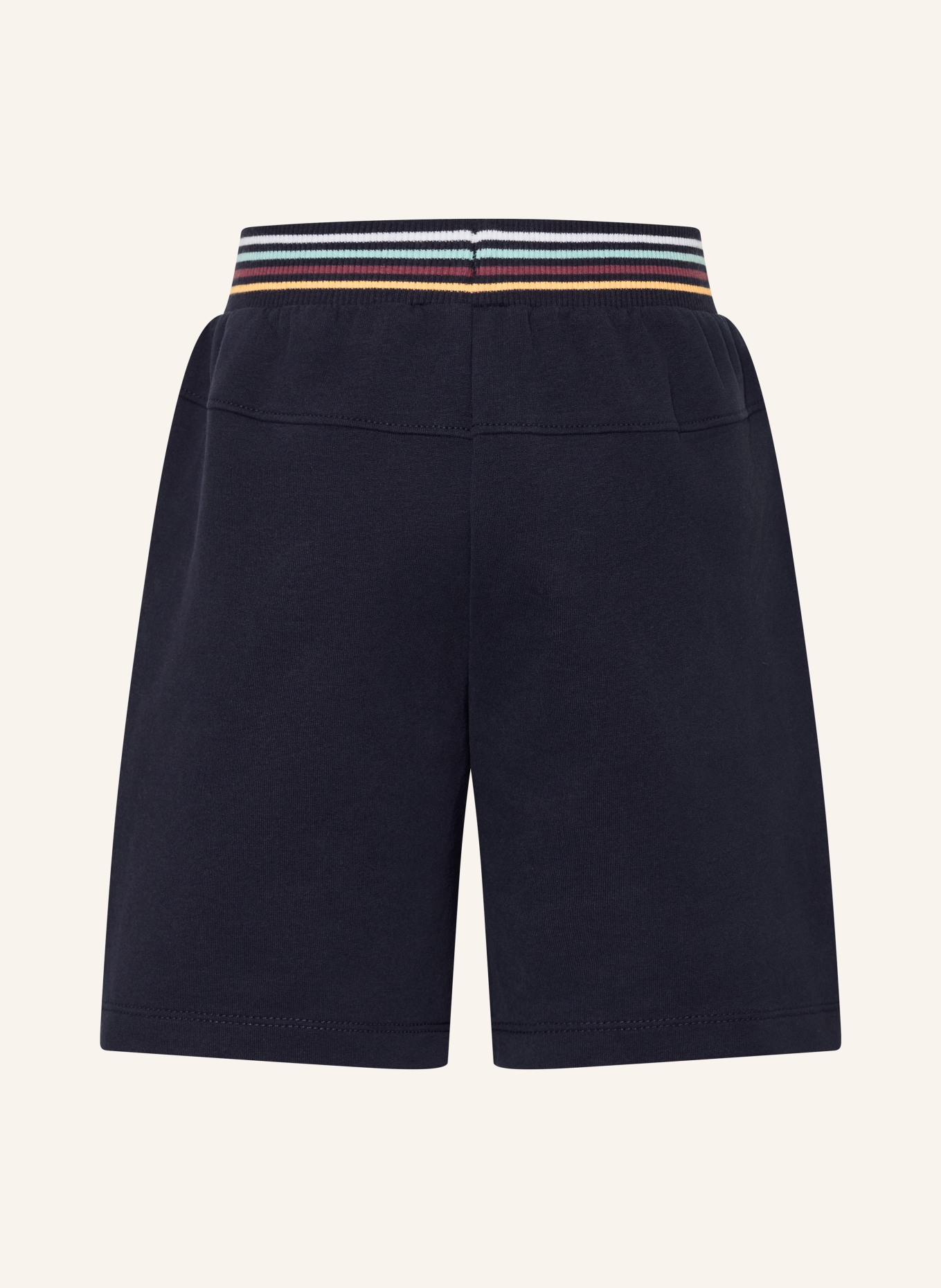 s.Oliver RED Sweatshorts: DUNKELBLAU / ORANGE / MINT