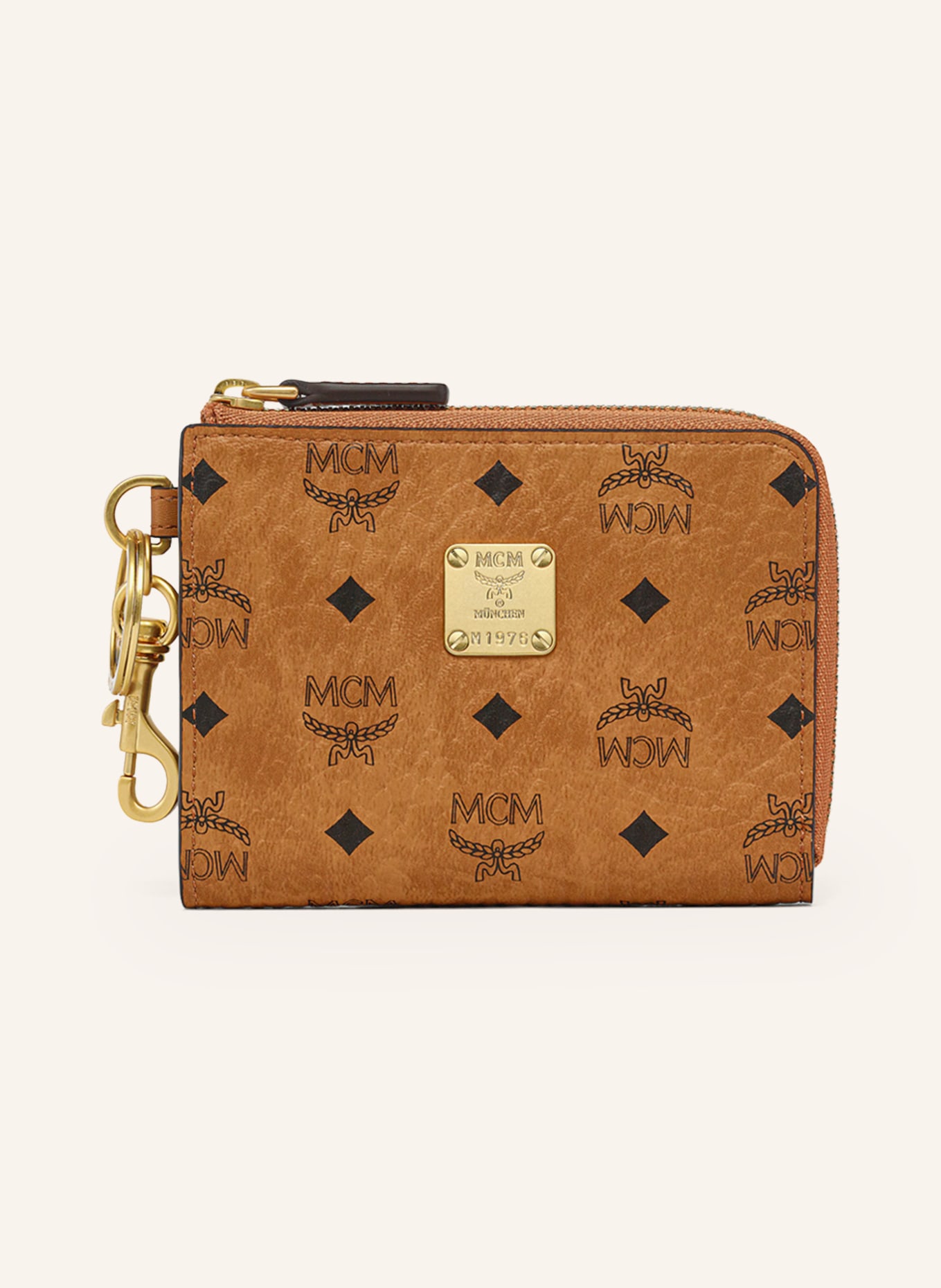 MCM Geldbörse AREN: COGNAC