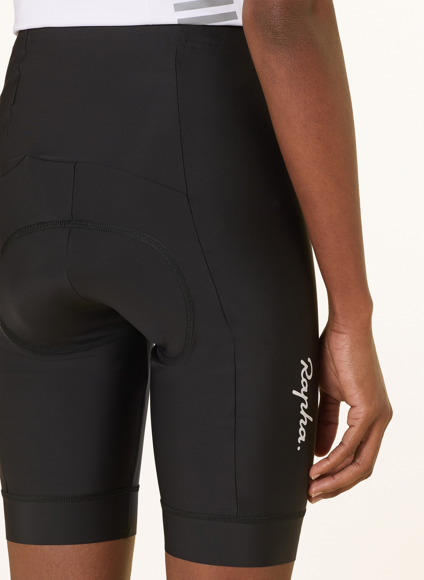 Rapha Radhose CORE mit gepolstertem Einsatz: SCHWARZ