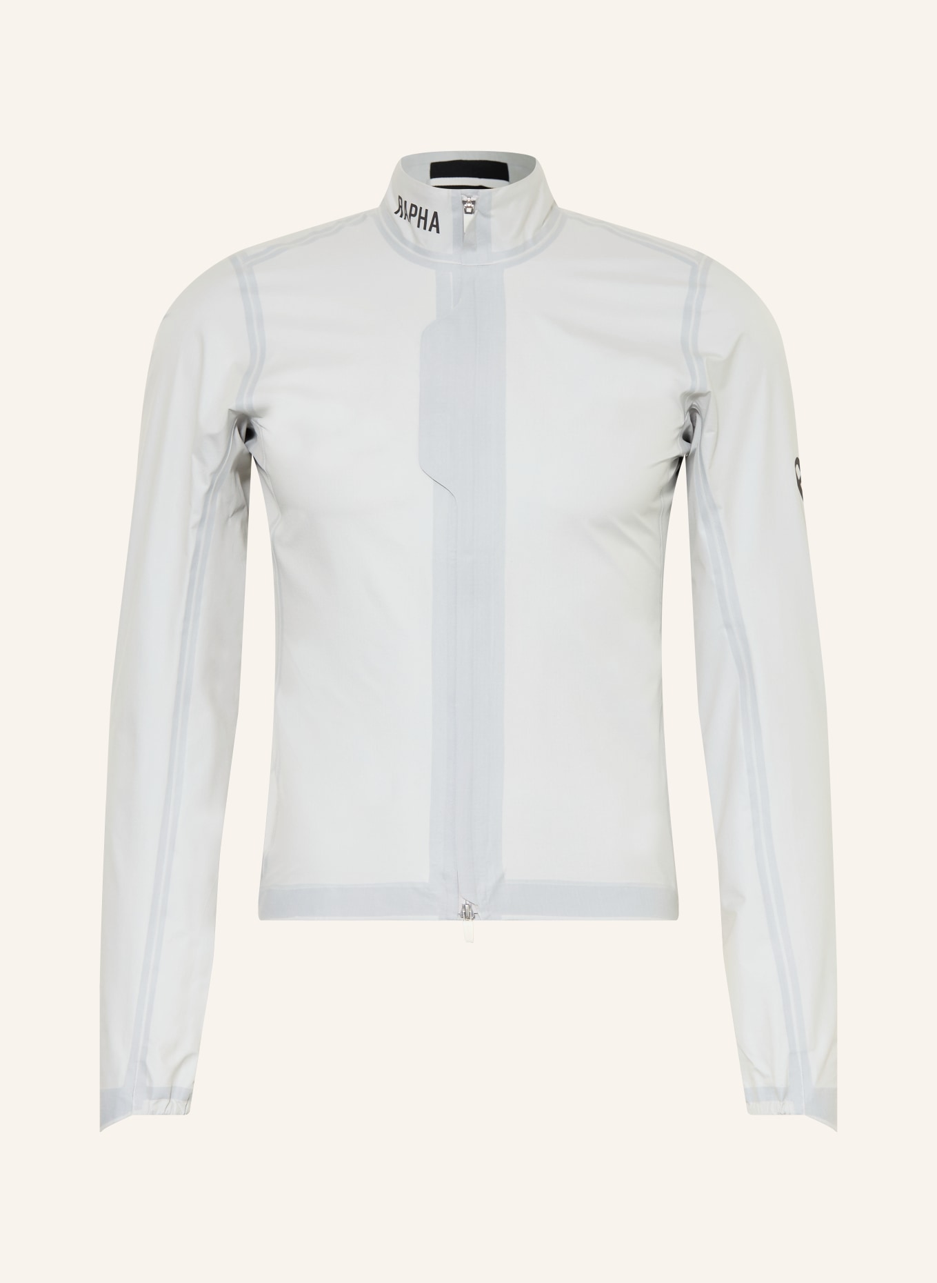 Rapha PRO TEAM GTX Cycling Jacket: BLUE GRAY / BLACK