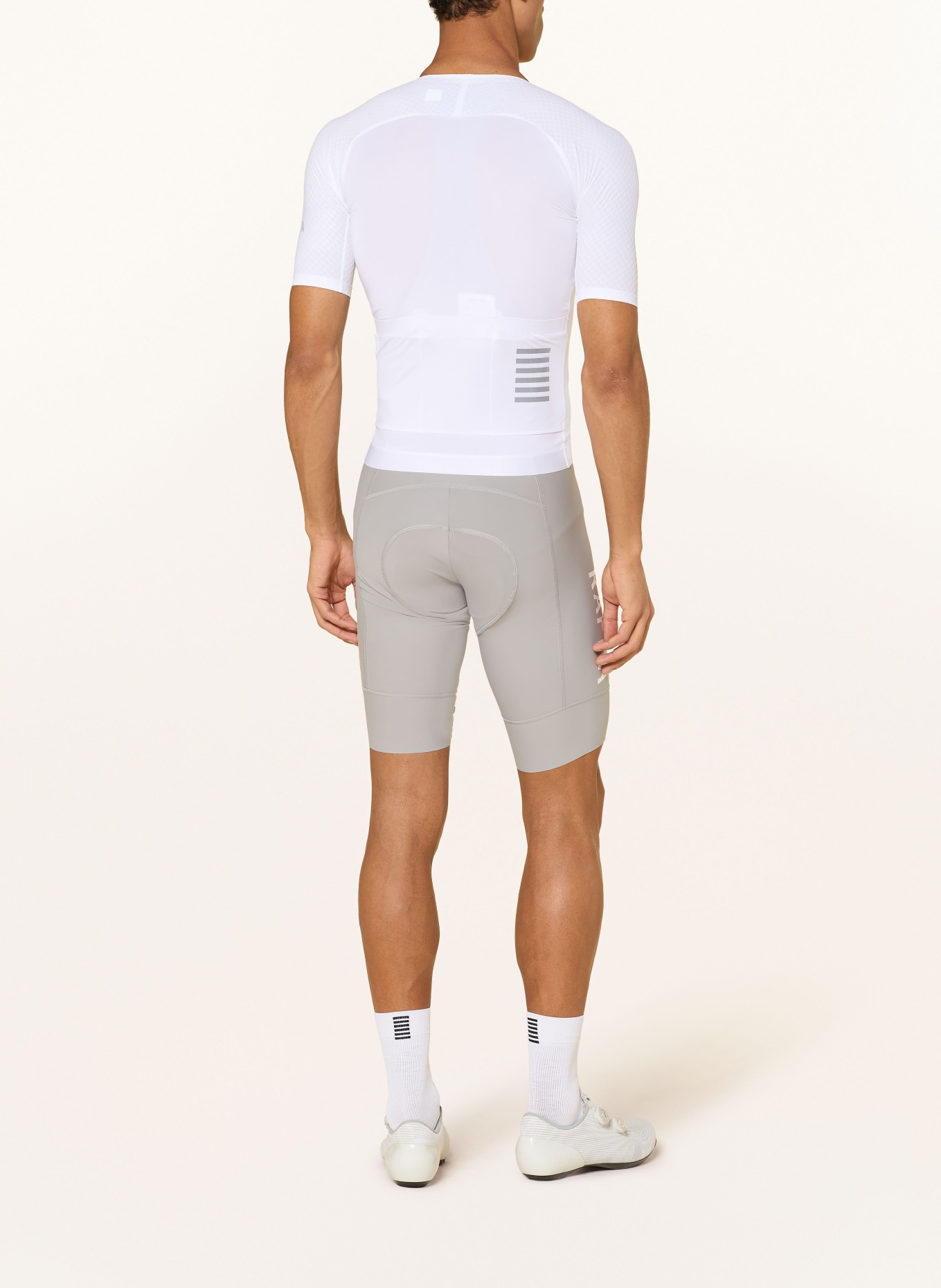 Rapha Koszulka kolarska PRO TEAM AERO JERSEY: BIAŁY / ECRU / SZARY