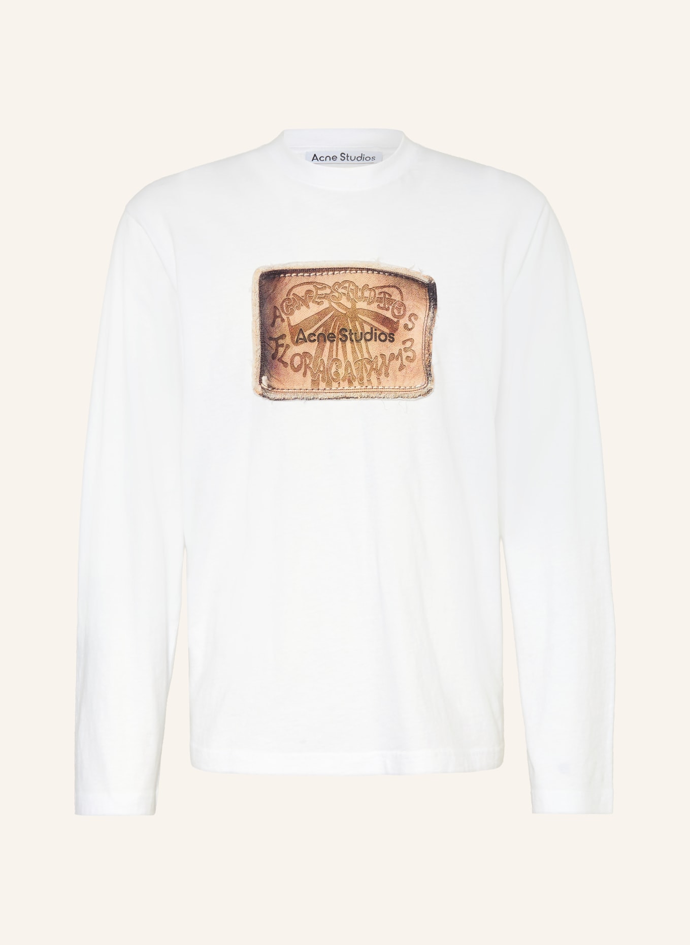 Acne Studios Long-sleeve shirt: WHITE