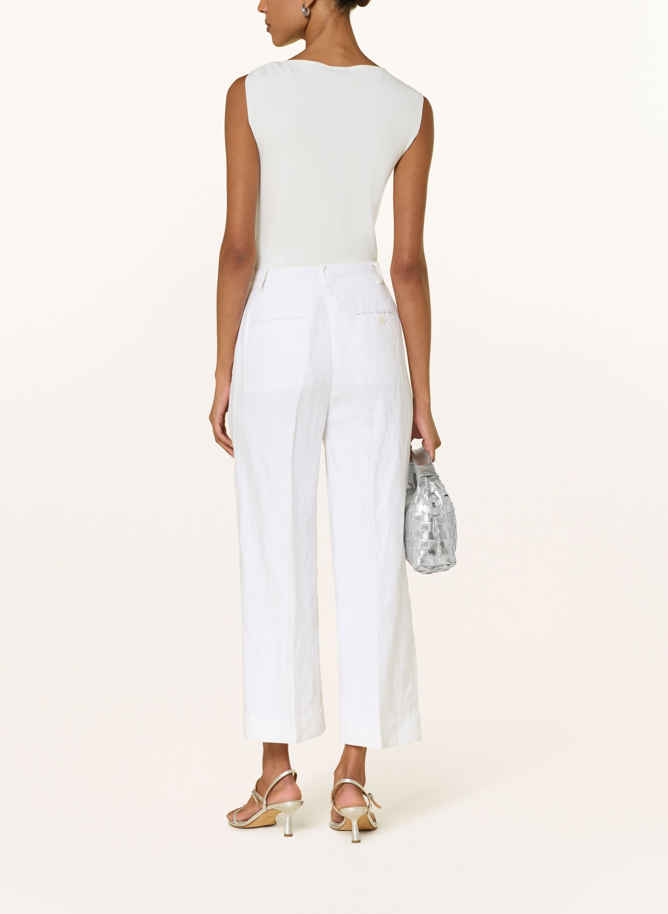 s.Oliver BLACK LABEL Knit top: WHITE