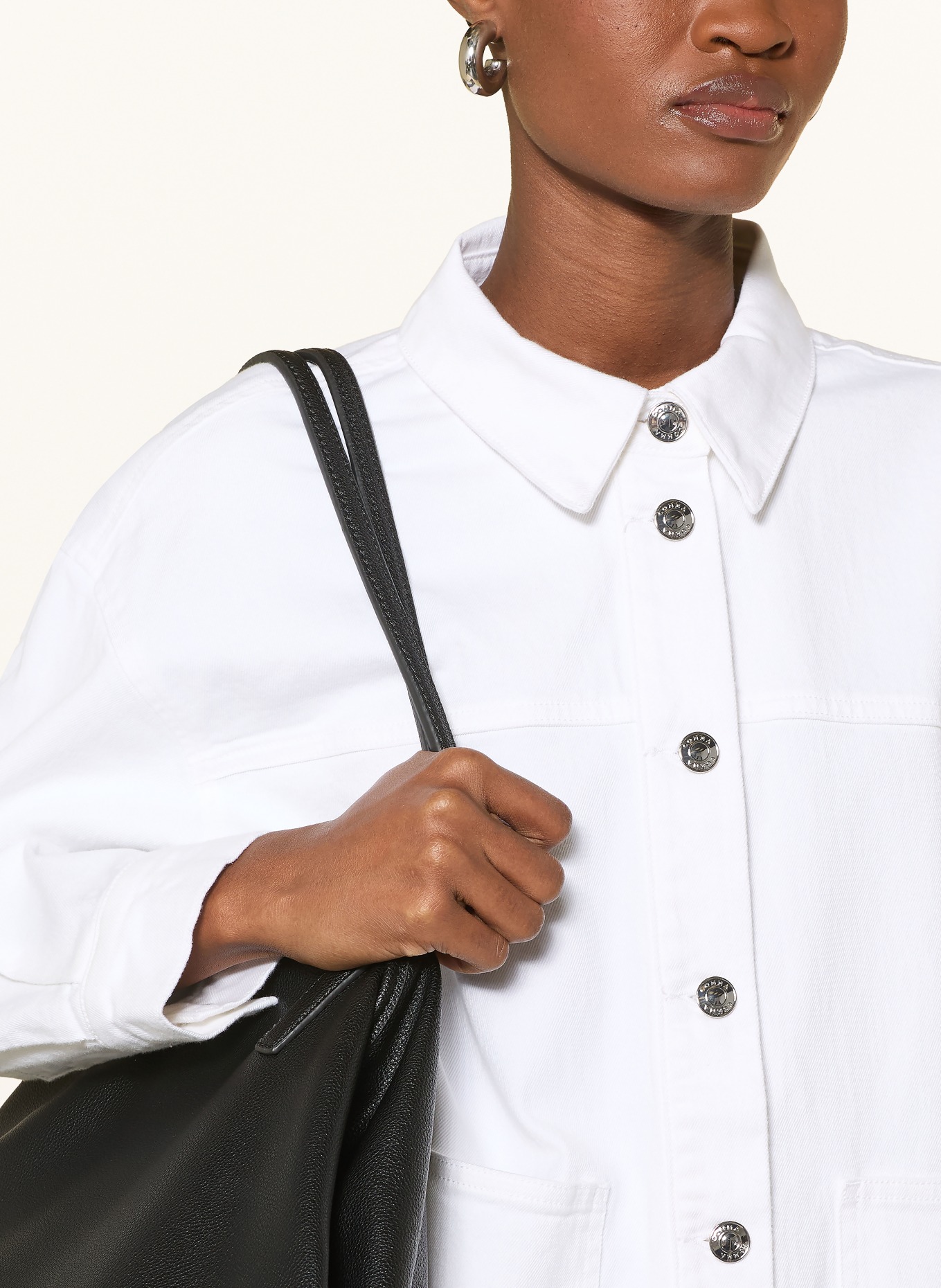 comma Jeansjacke: 0100 WHITE