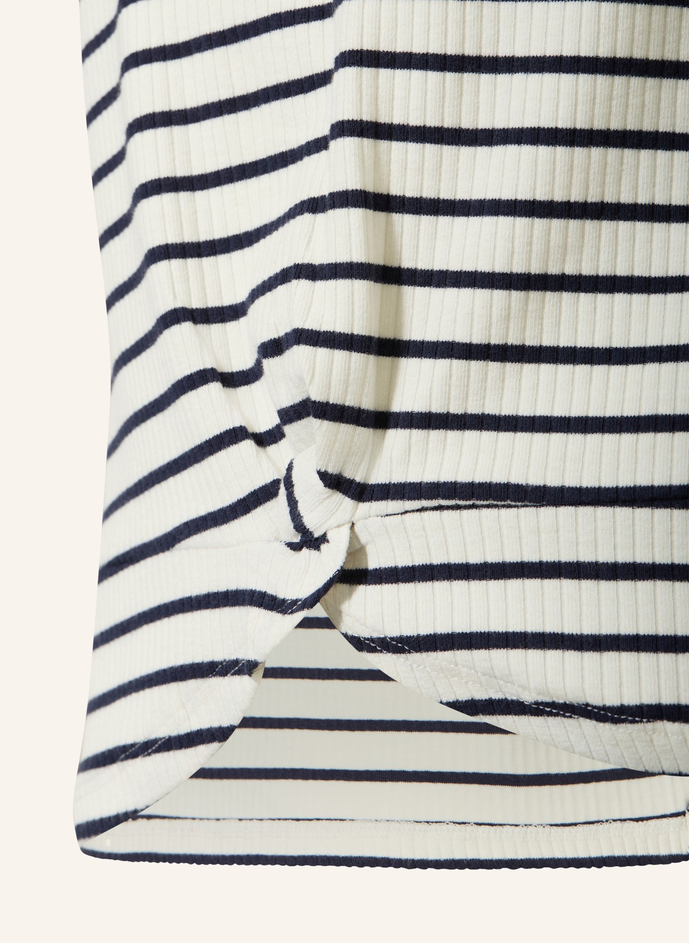 s.Oliver RED Tričko: BÍLÁ / TMAVĚ MODRÁ