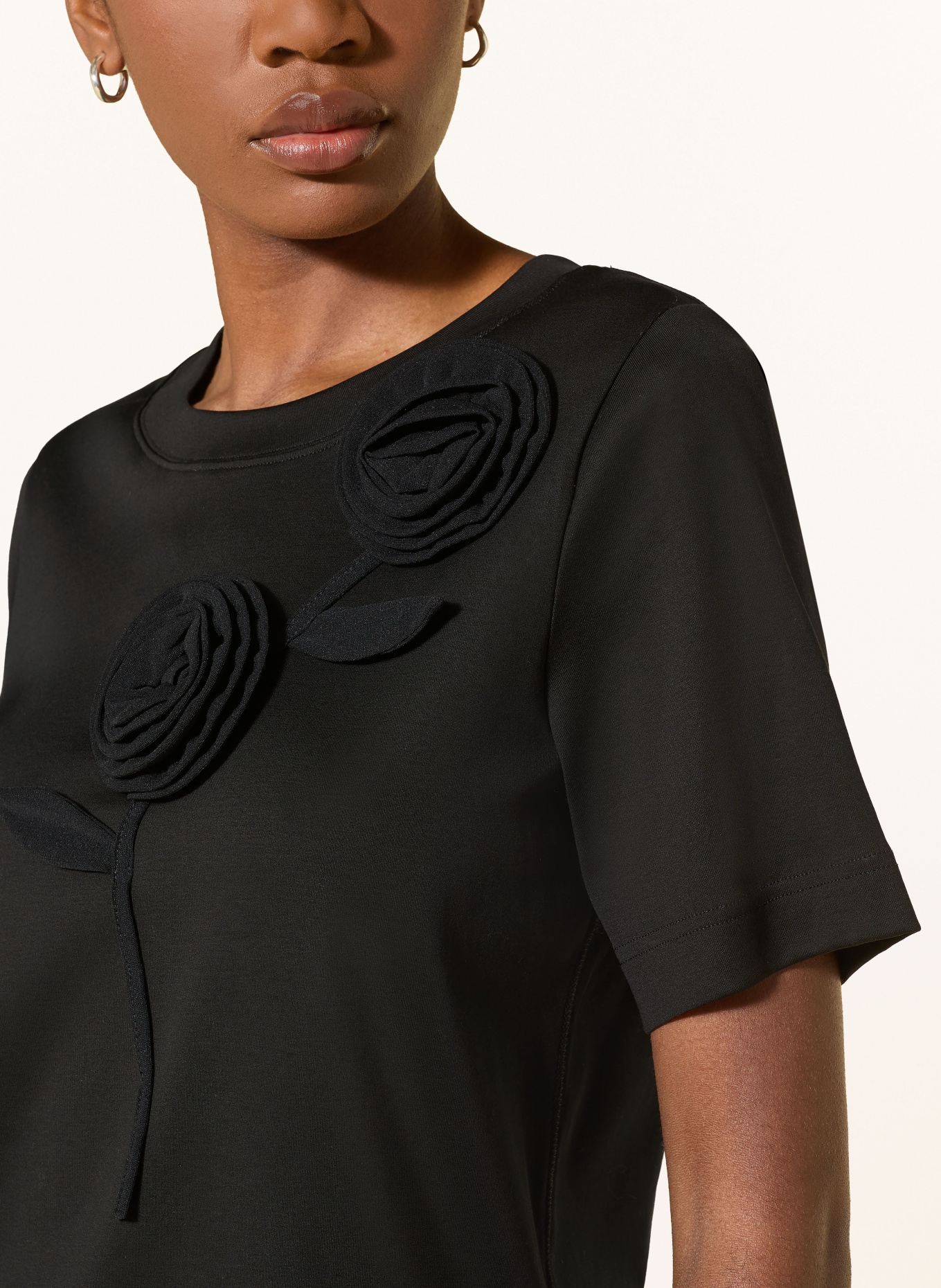 lilienfels T-shirt: ZWART