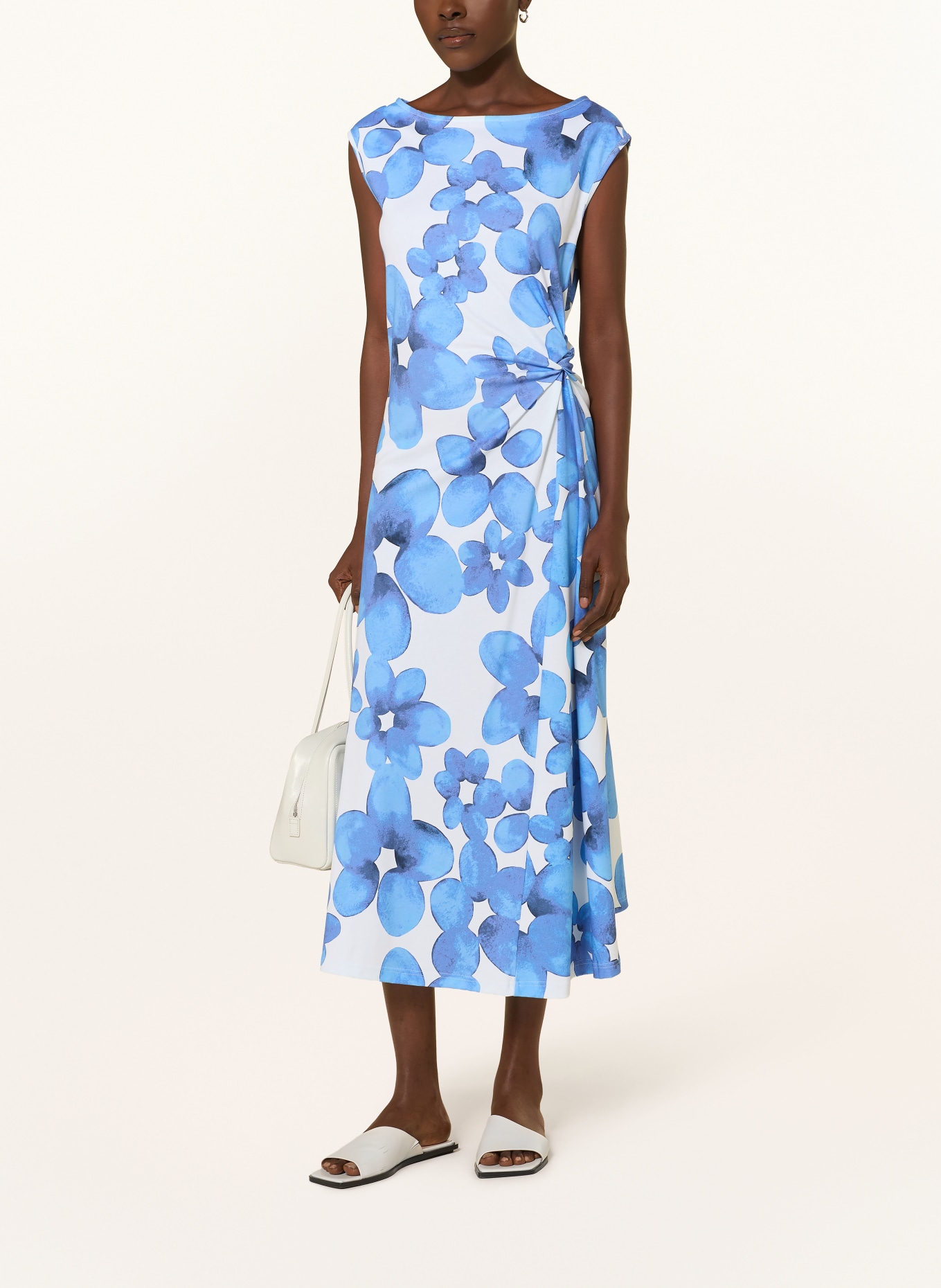 lilienfels Šaty: BÍLÁ / TMAVĚ MODRÁ / MODRÁ