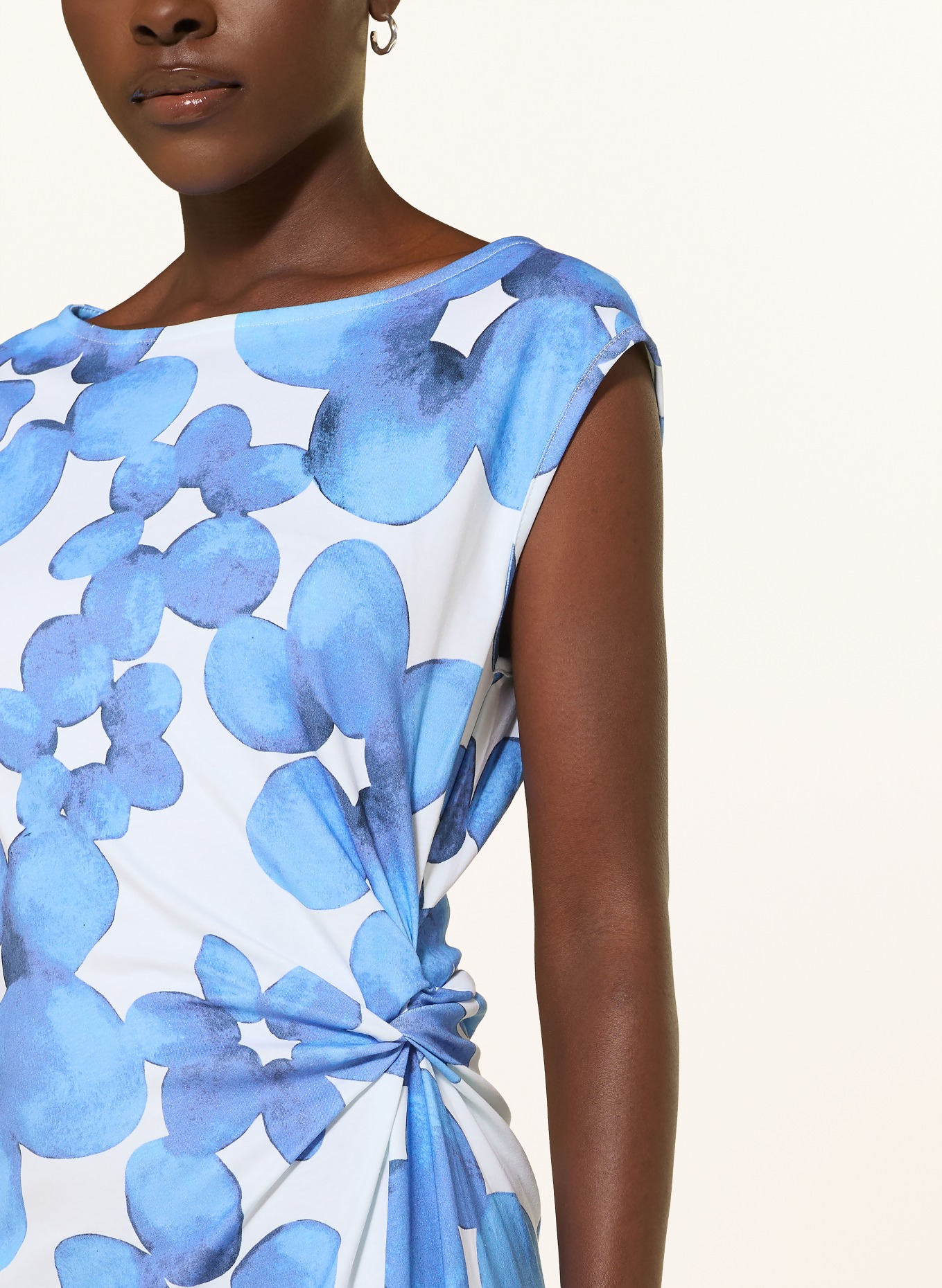 lilienfels Šaty: BÍLÁ / TMAVĚ MODRÁ / MODRÁ