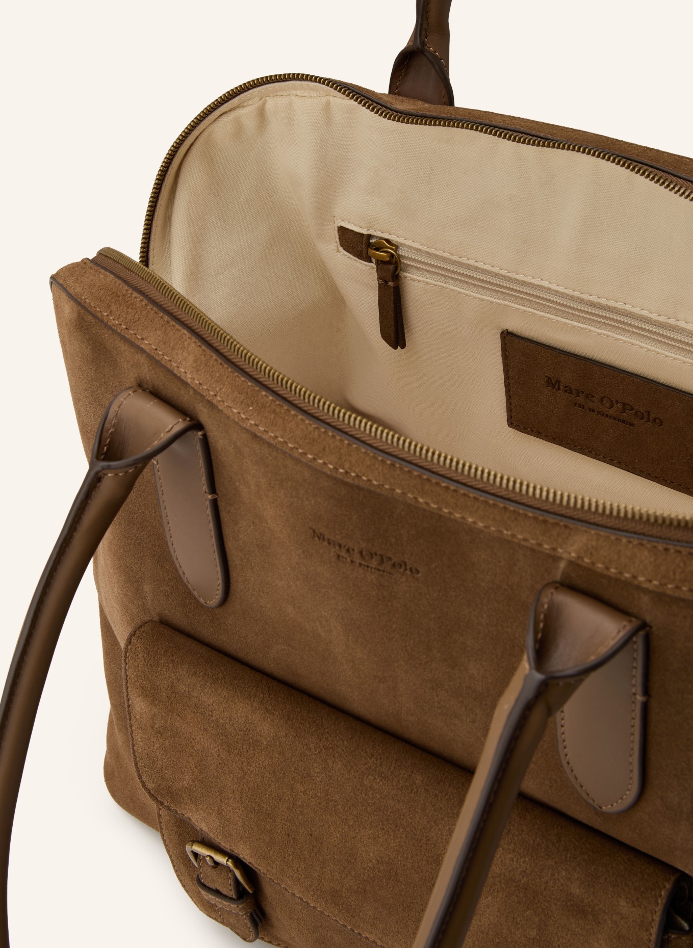 Marc O'Polo Sac à main GIADA LARGE: MARRON