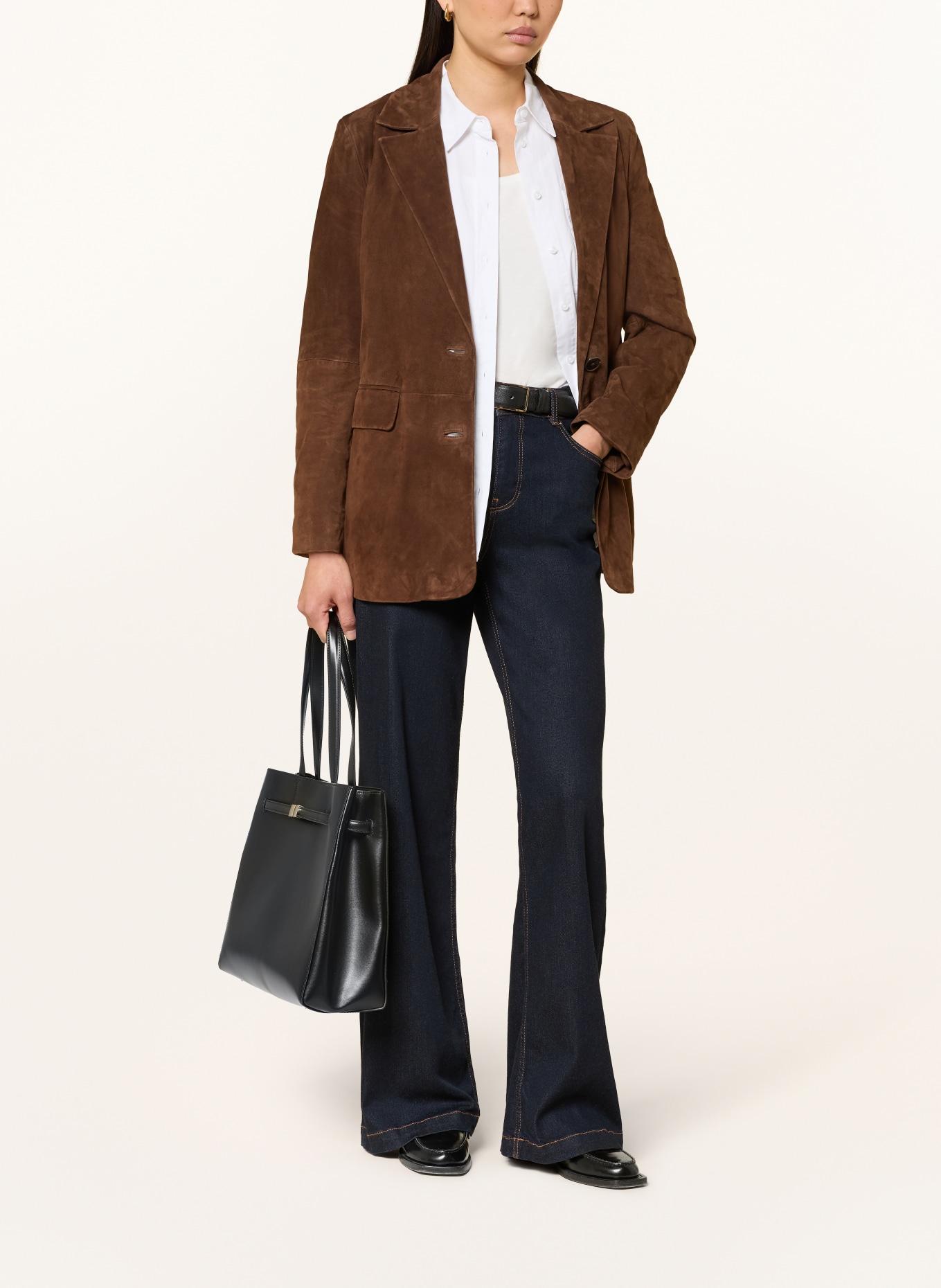 Marc O'Polo Sac cabas TAINA MEDIUM: NOIR / OR