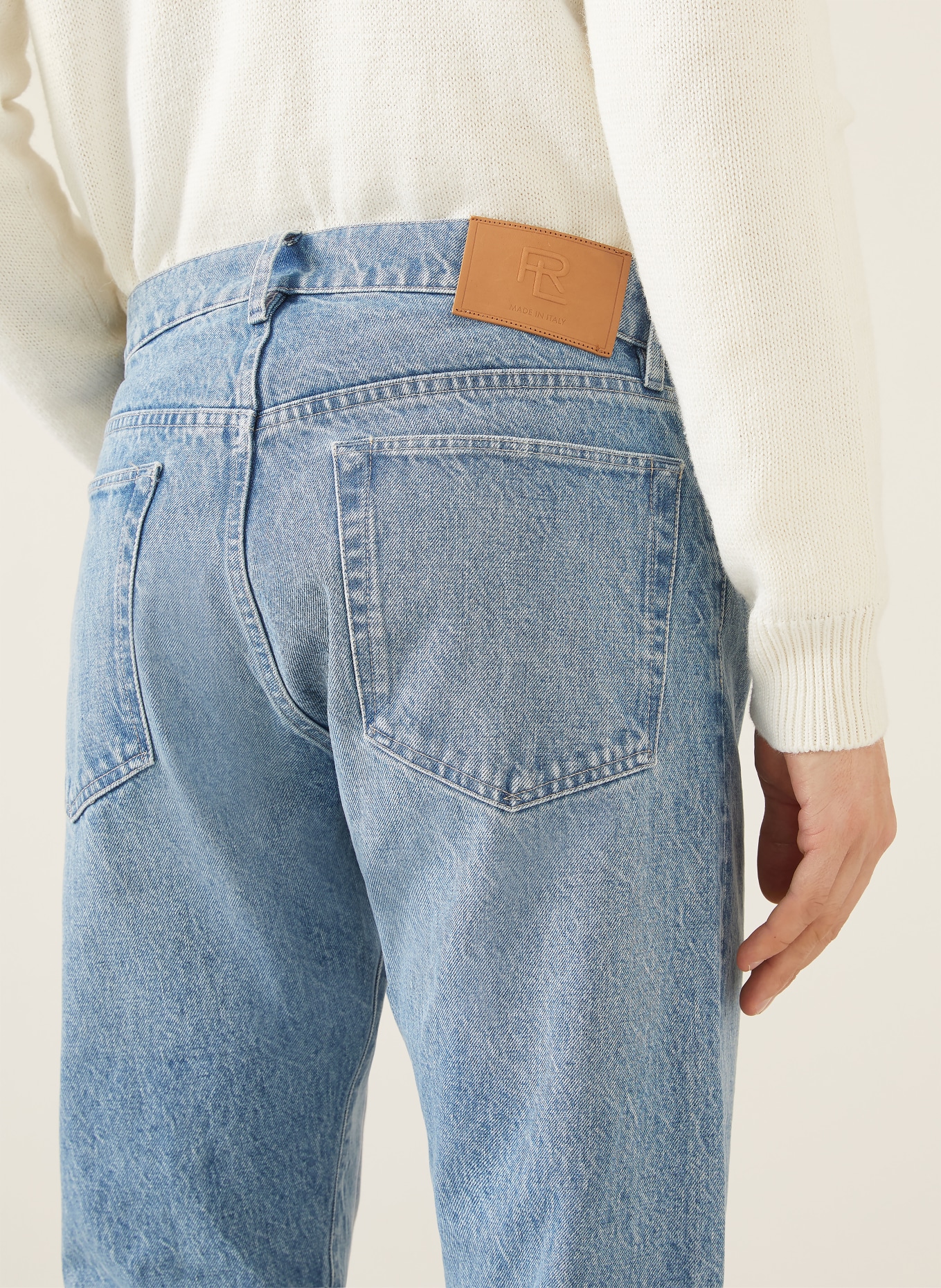 RALPH LAUREN PURPLE LABEL Jeans Slim Fit: 003 LIGHT INDIGO