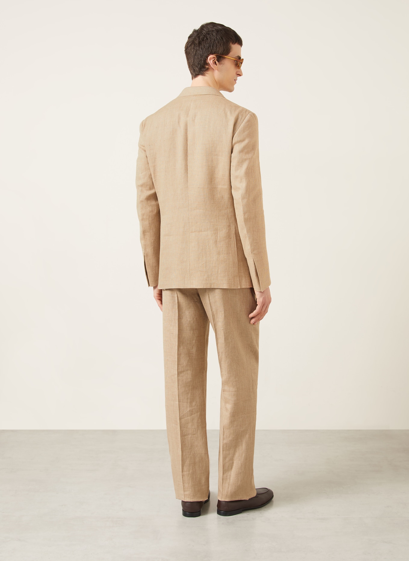 RALPH LAUREN PURPLE LABEL Anzugssakko Extra Slim Fit: 001 KHAKI MULTI