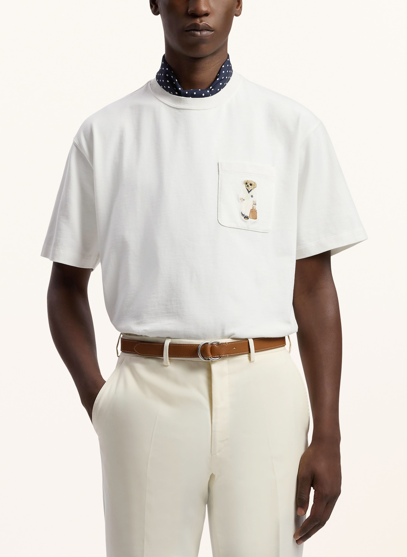 RALPH LAUREN PURPLE LABEL Tričko: REŽNÁ