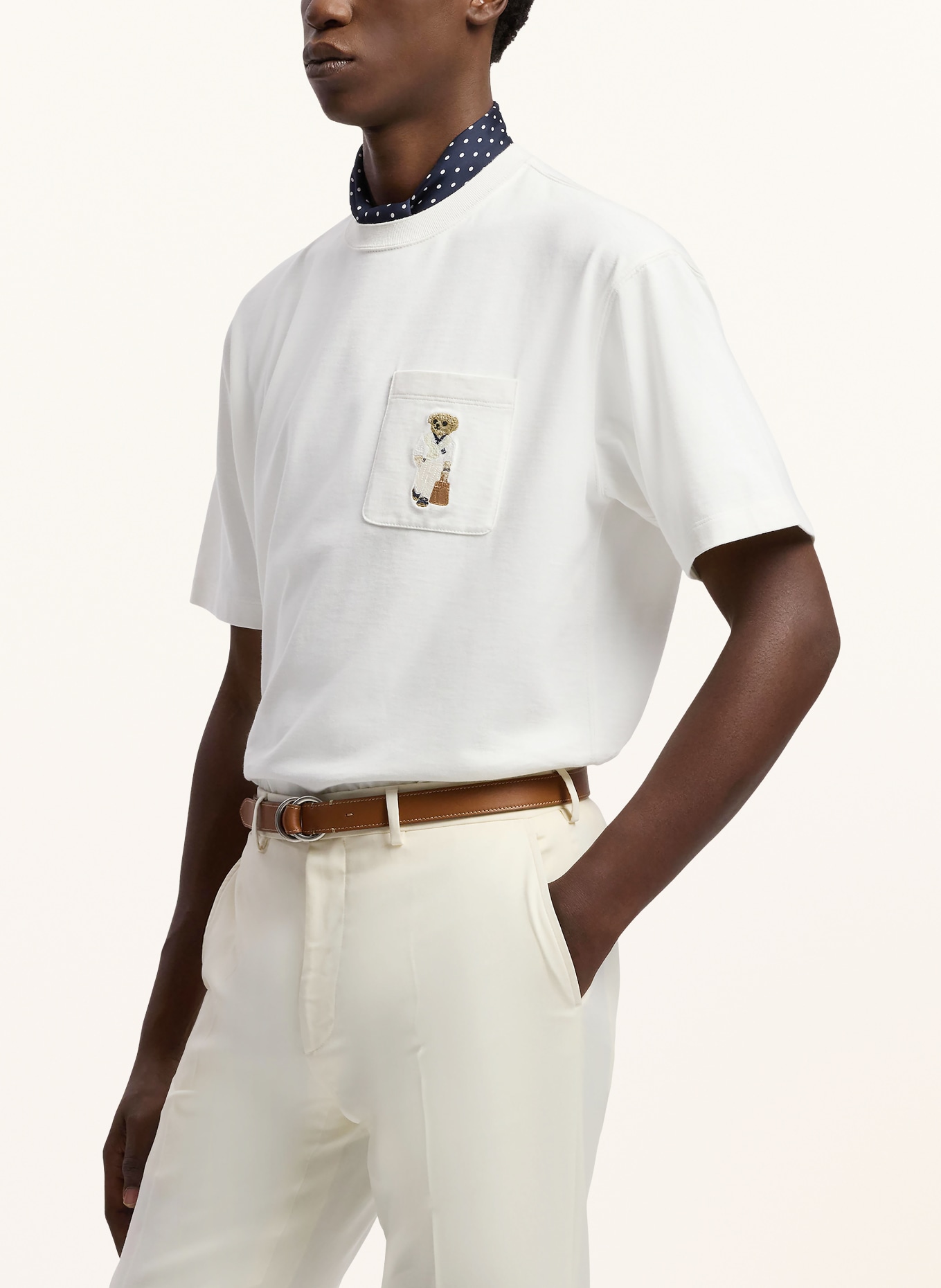 RALPH LAUREN PURPLE LABEL Tričko: REŽNÁ