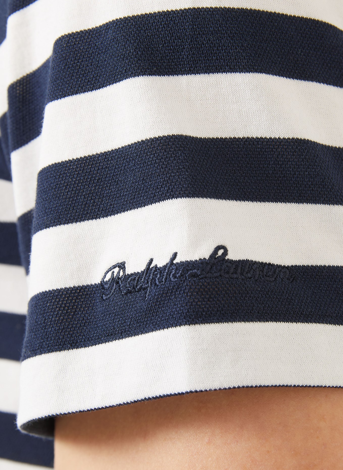 RALPH LAUREN PURPLE LABEL Koszulka: BIAŁY / GRANATOWY