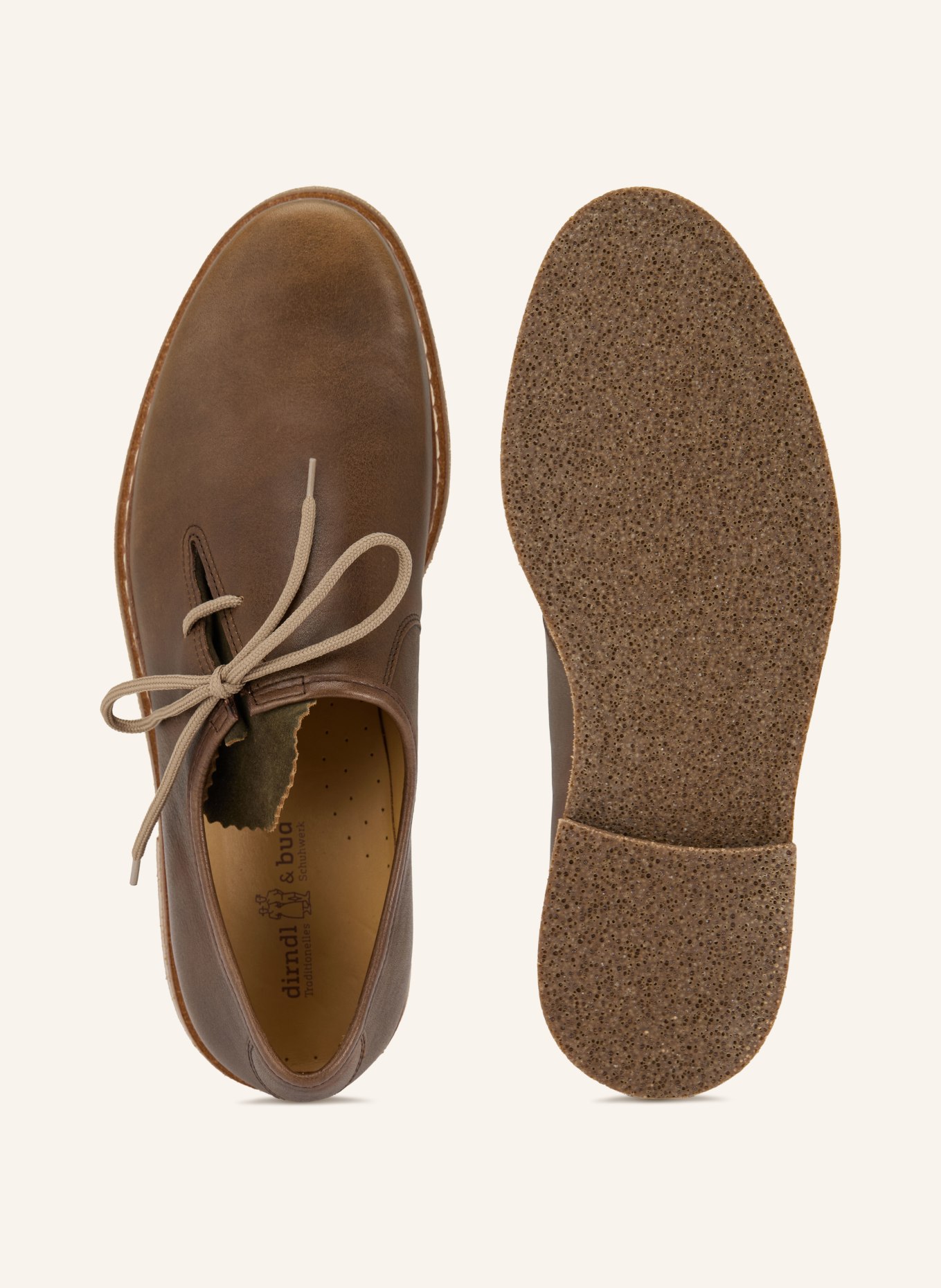 Dirndl & Bua Trachtenschnürer SANTIAGO: BRAUN