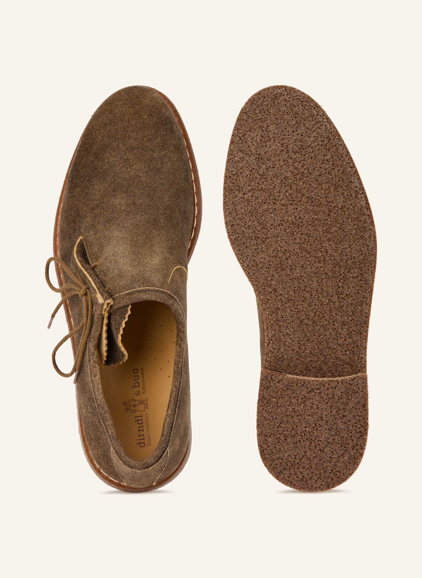 Dirndl & Bua Chaussures montantes: KAKI