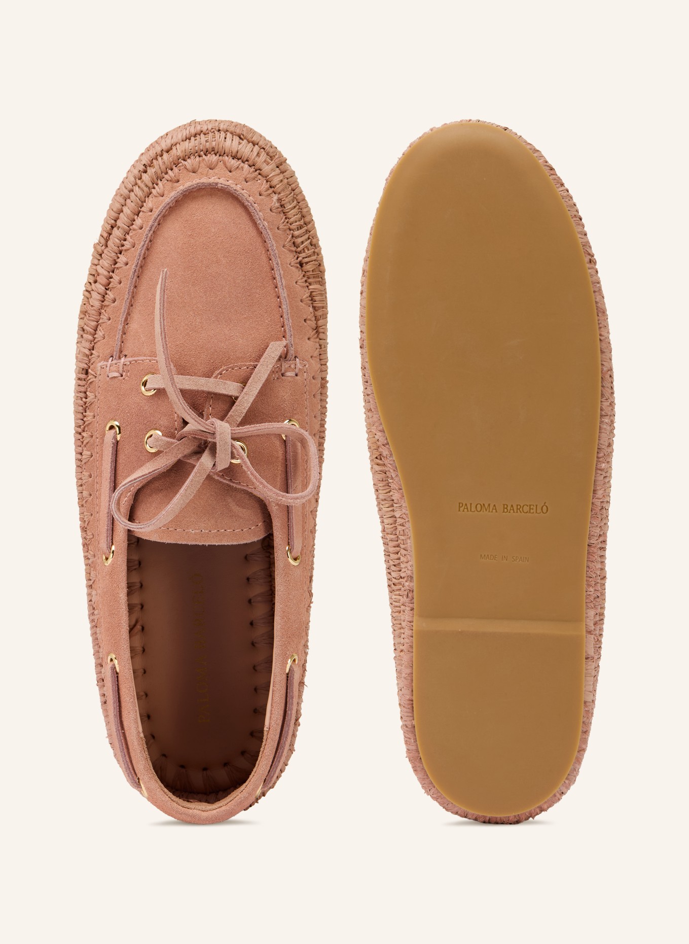 PALOMA BARCELÓ Bootsschuhe PENELOPE: ROSÉ