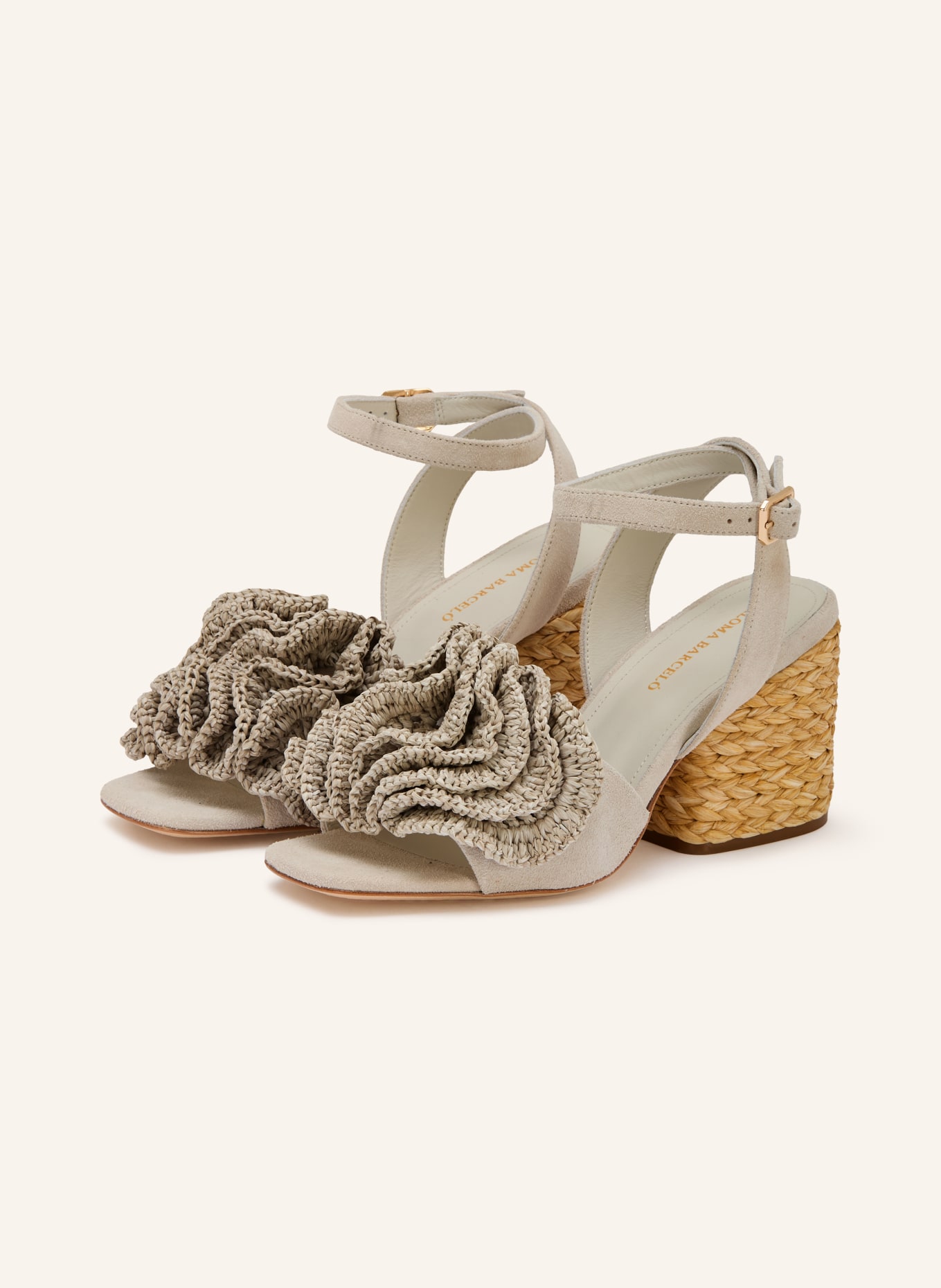 PALOMA BARCELÓ Sandály TERESSA: ŠEDÁ