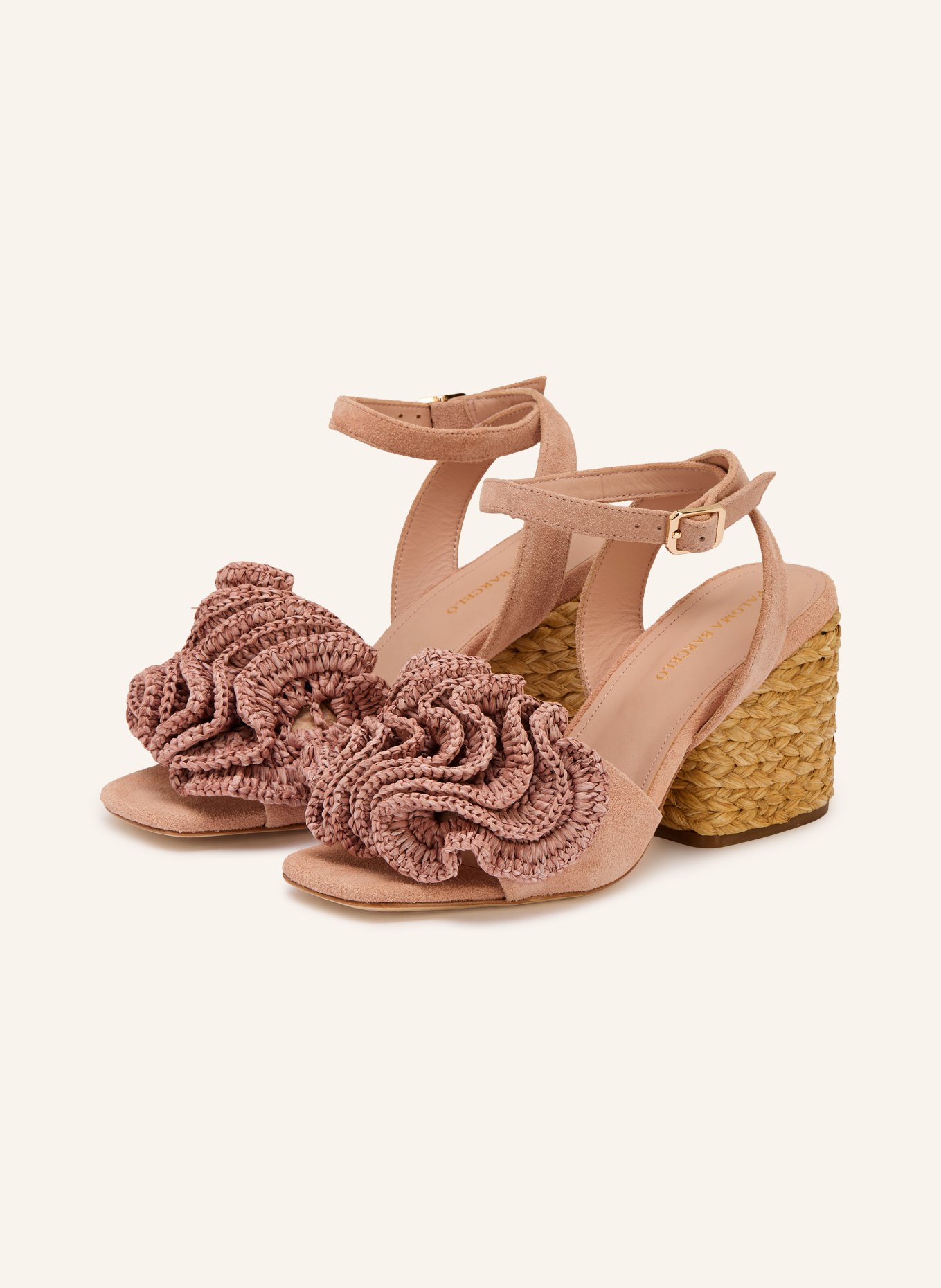 PALOMA BARCELÓ Sandály TERESSA: RŮŽOVÁ