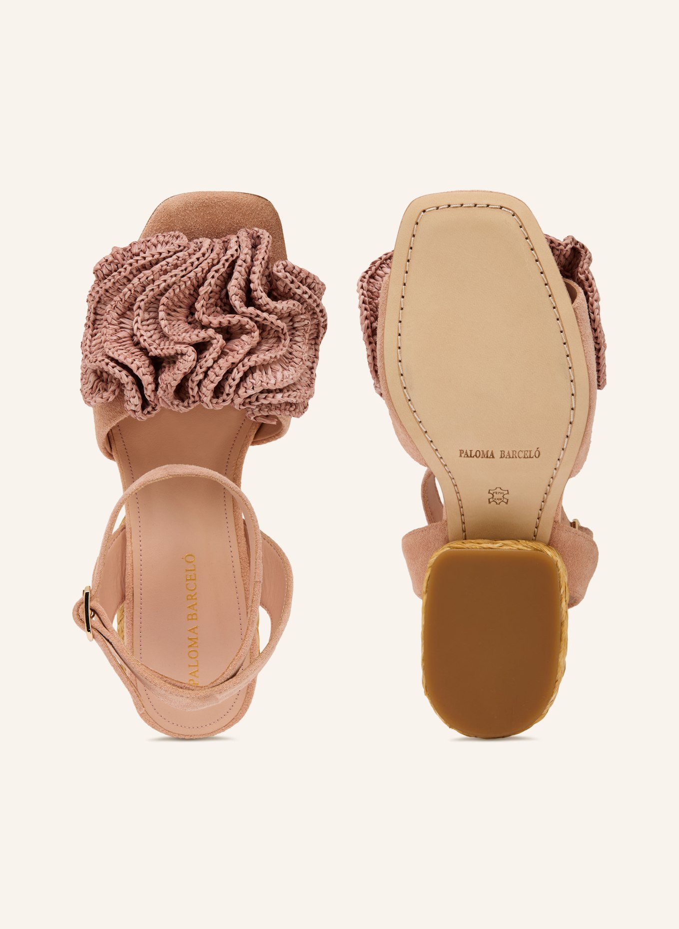 PALOMA BARCELÓ Sandály TERESSA: RŮŽOVÁ