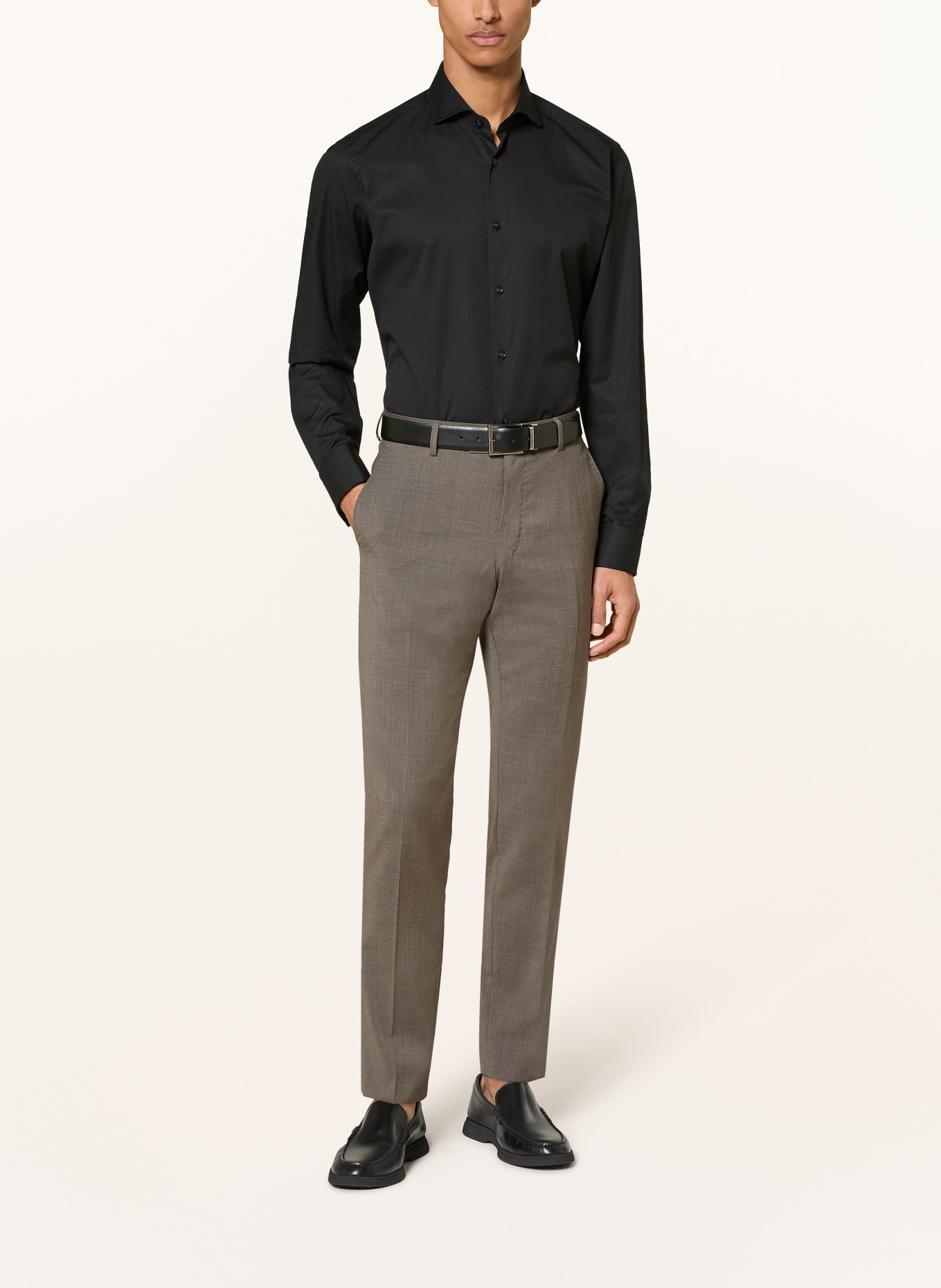 BOSS Košile JOE Regular Fit: ČERNÁ