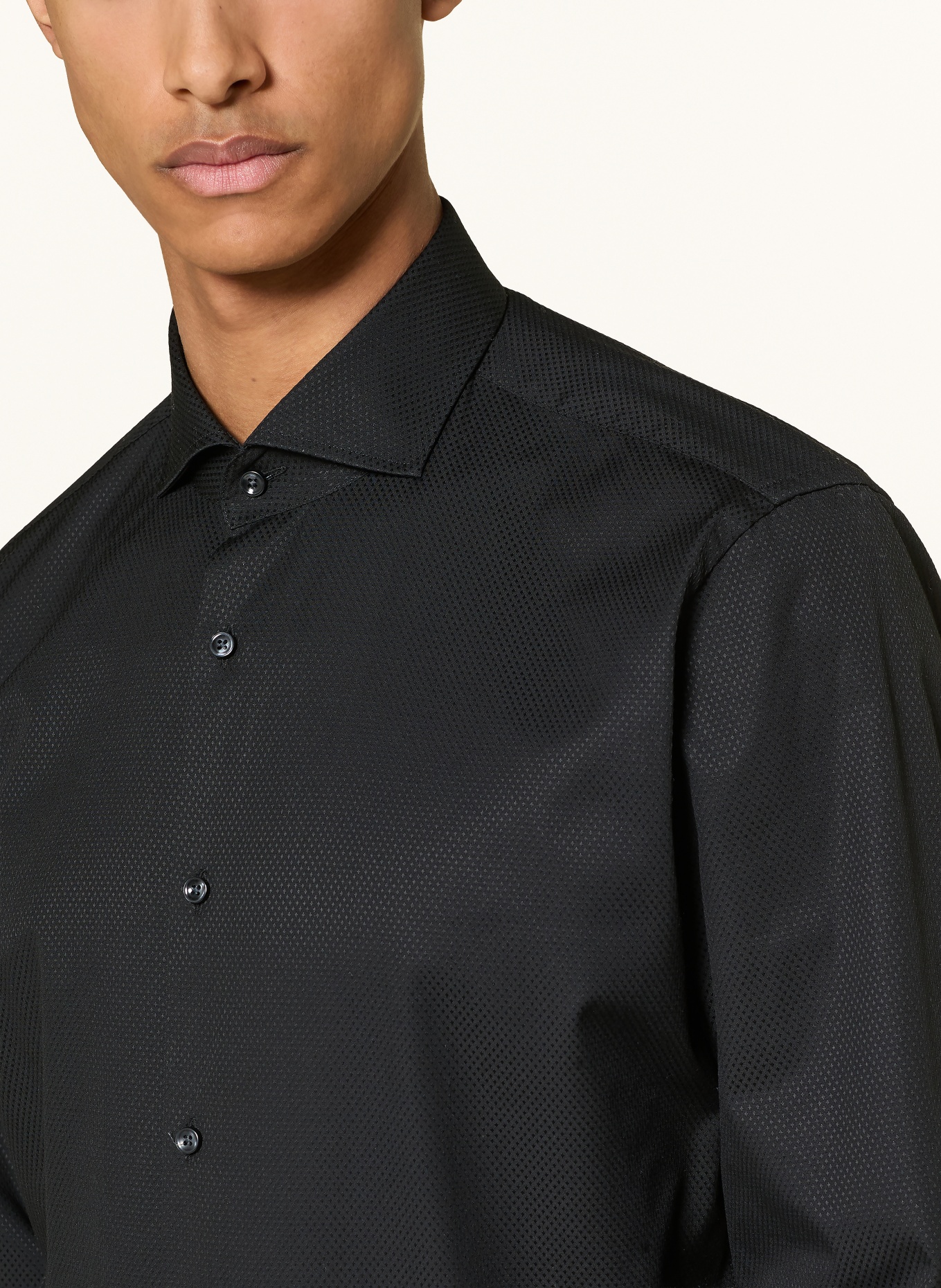 BOSS Košile JOE Regular Fit: ČERNÁ