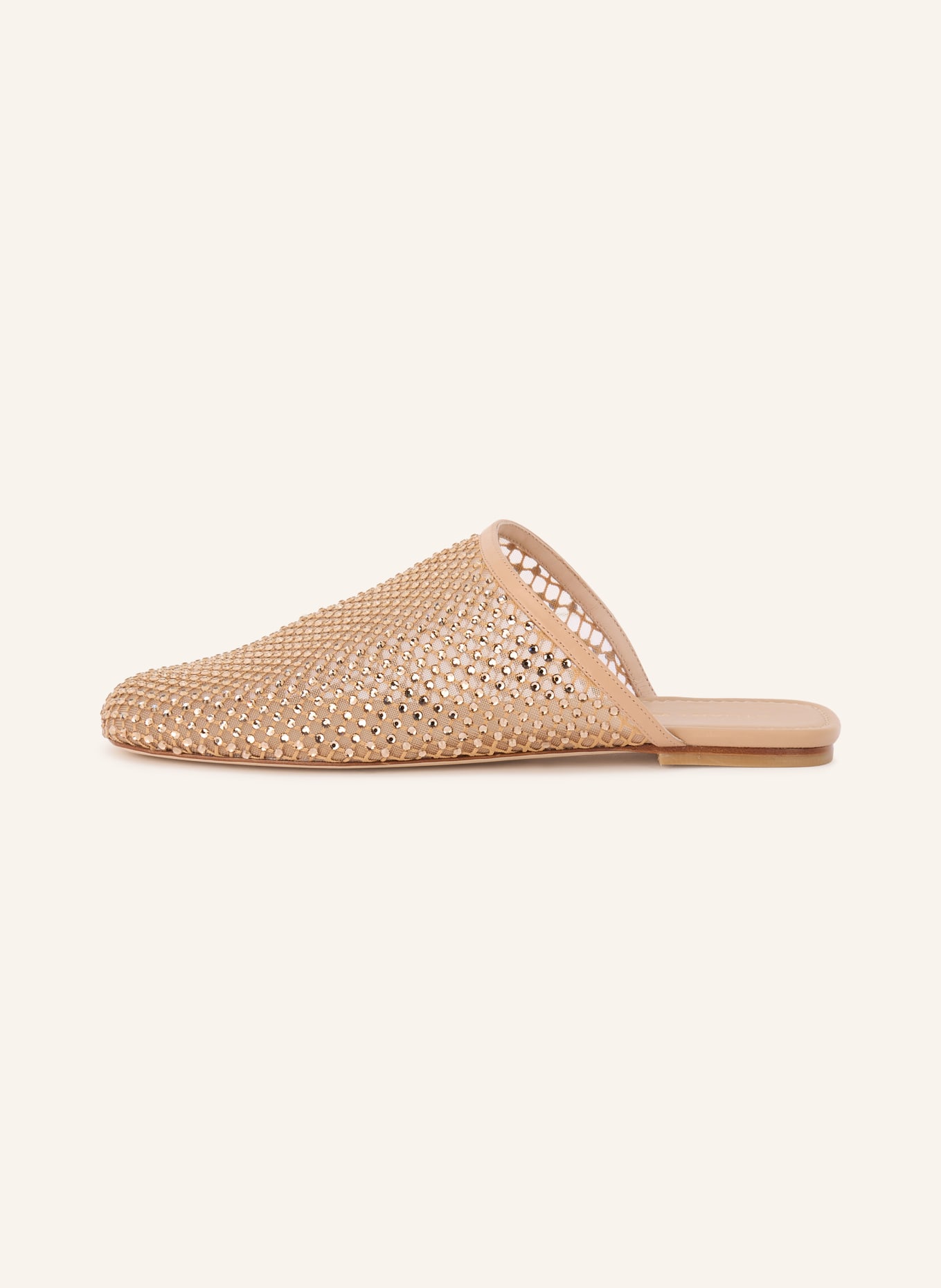 STUART WEITZMAN Mules BAREITALL mit Schmucksteinen: BEIGE