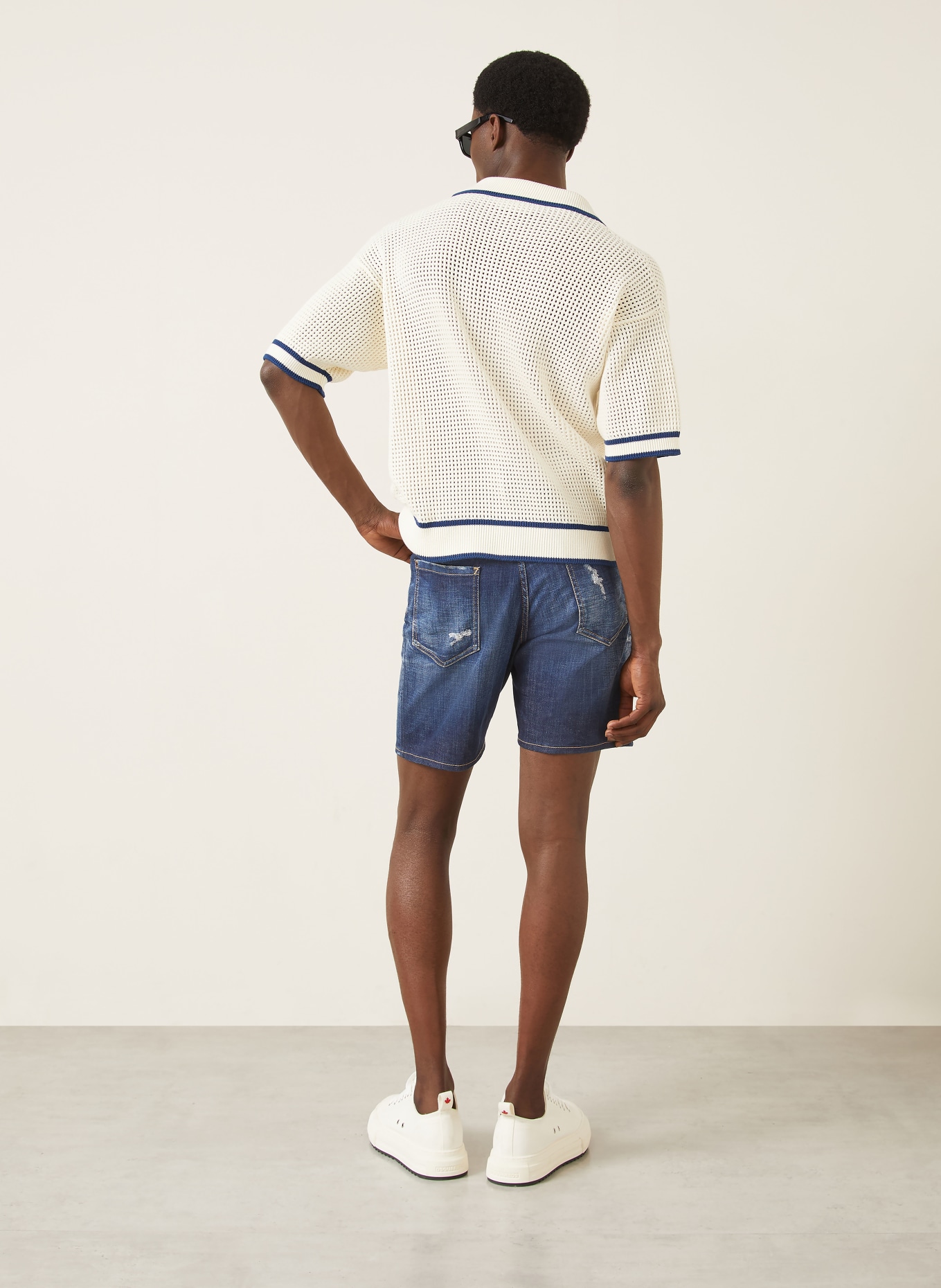 DSQUARED2 Jeansshorts MARINE: 470 NAVY BLUE