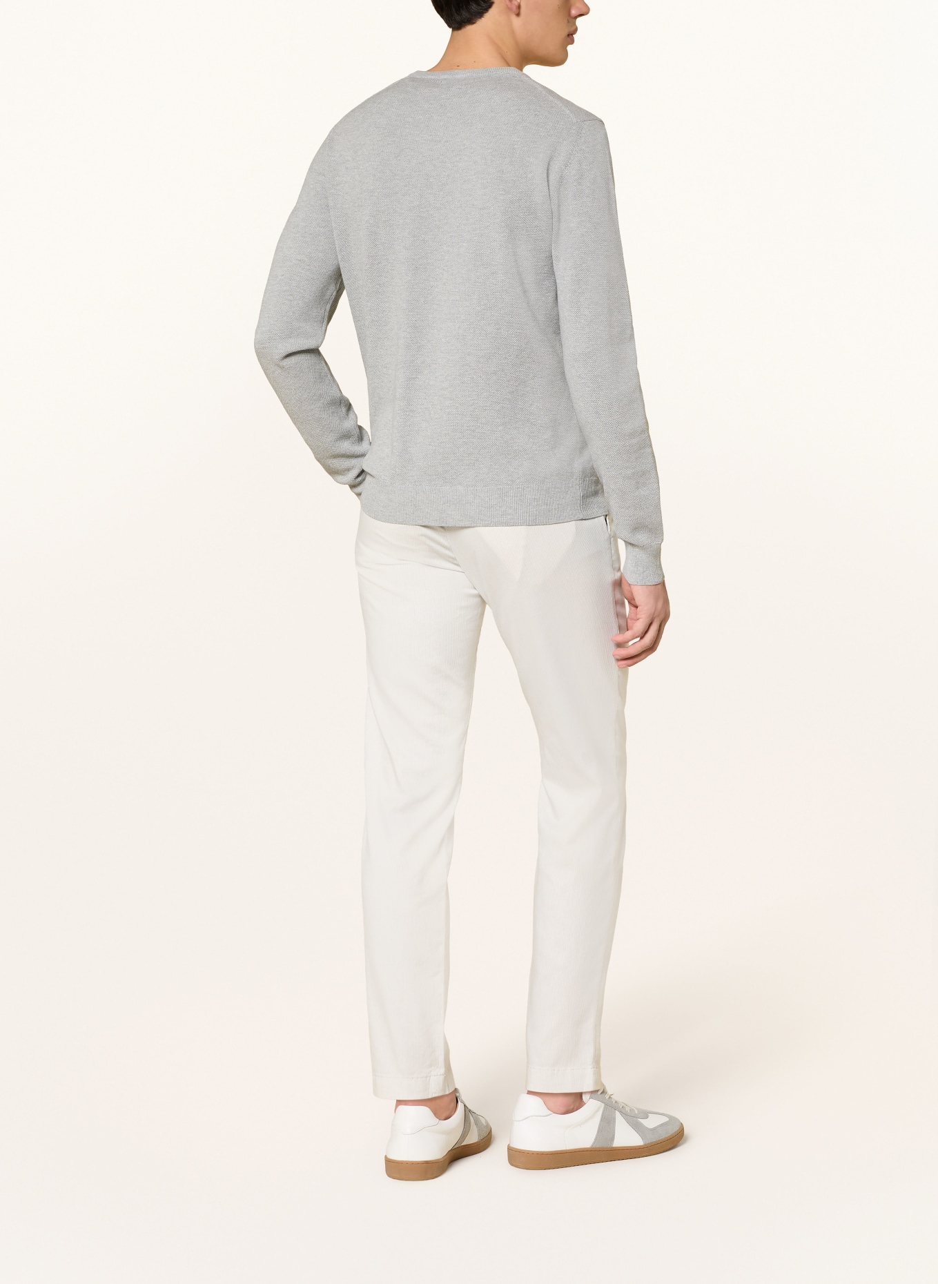 RAGMAN Pullover: GRAU