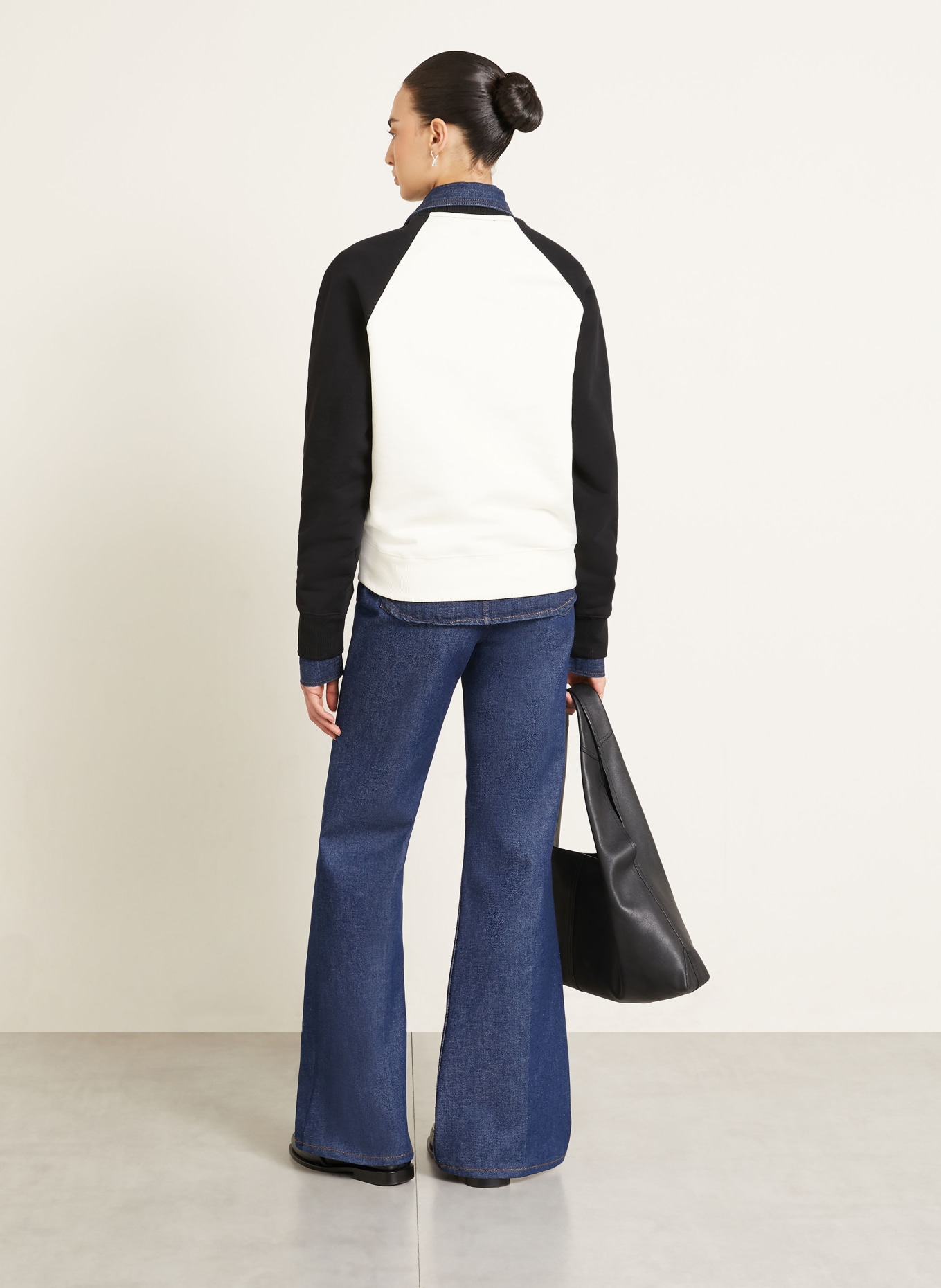 AMI PARIS sweatshirt: WIT / ZWART