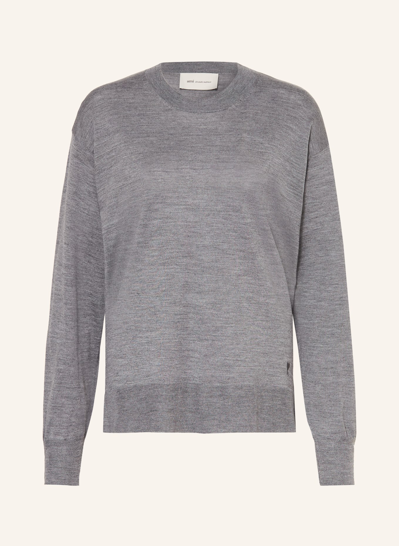 AMI PARIS Pullover: GRAU