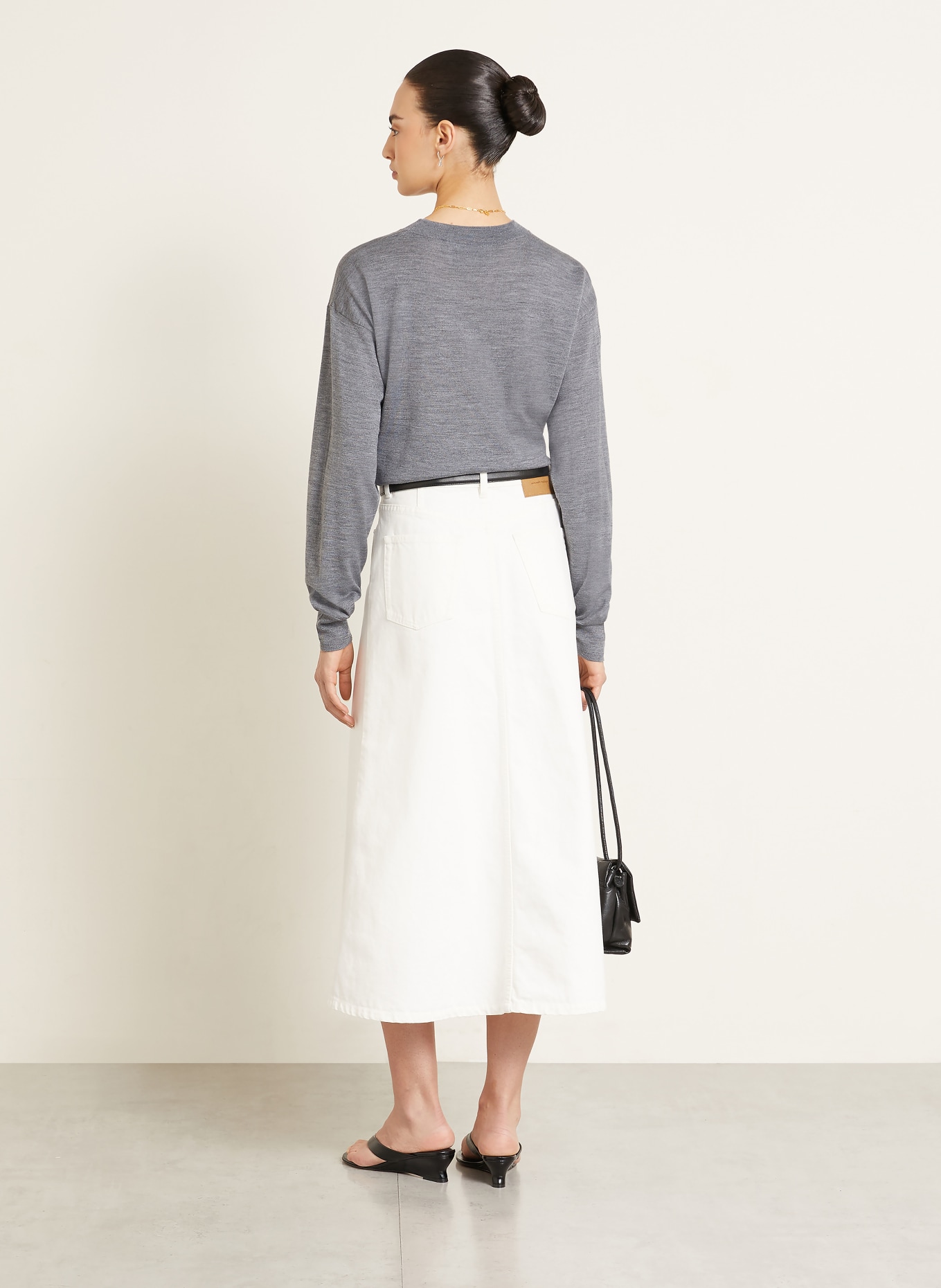 AMI PARIS Pullover: GRAU