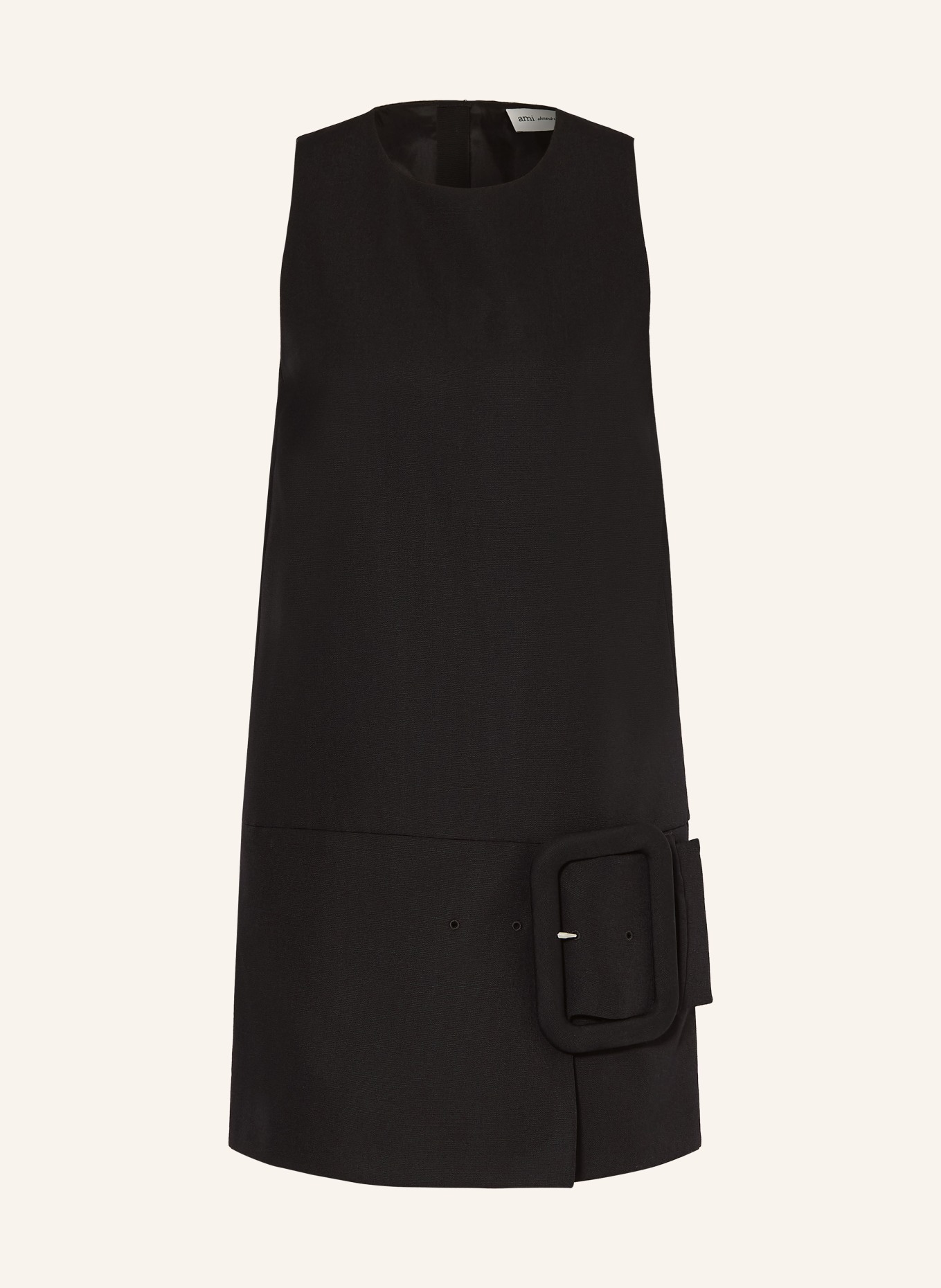 AMI PARIS robe fourreau: NOIR