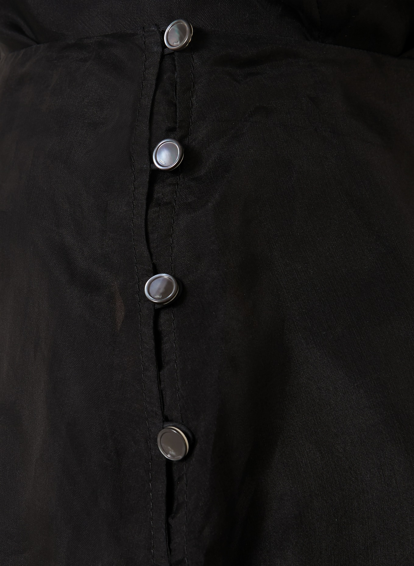 AMI PARIS Spódnica jedwabna: CZARNY