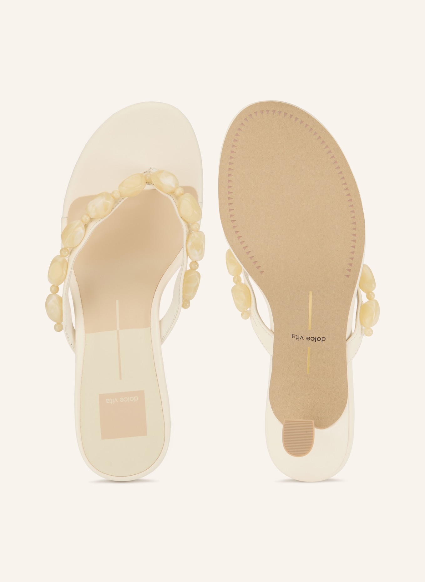 Dolce Vita Zehentrenner DAKSIE: ECRU / HELLGELB