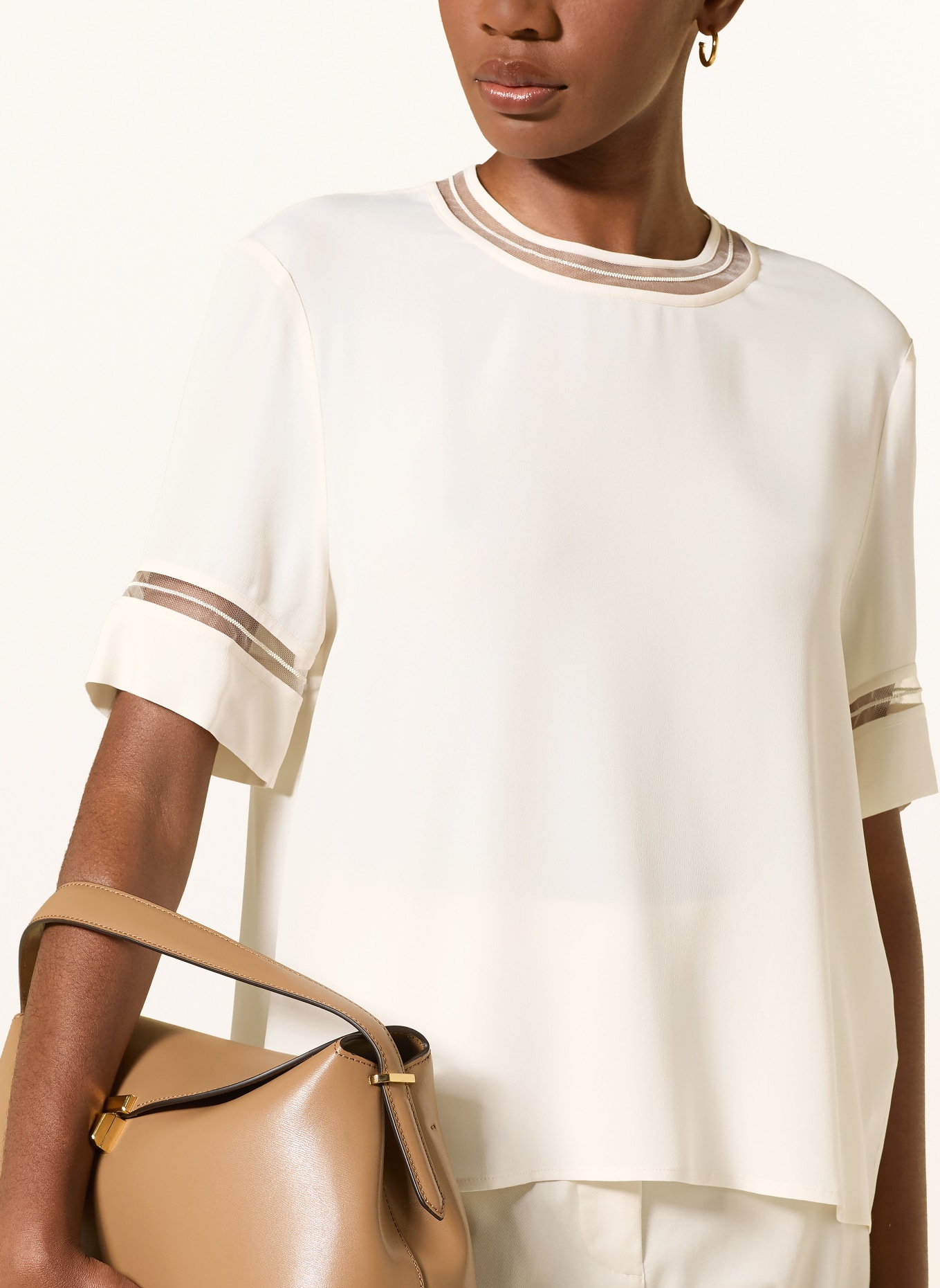 FABIANA FILIPPI Blusenshirt: ECRU