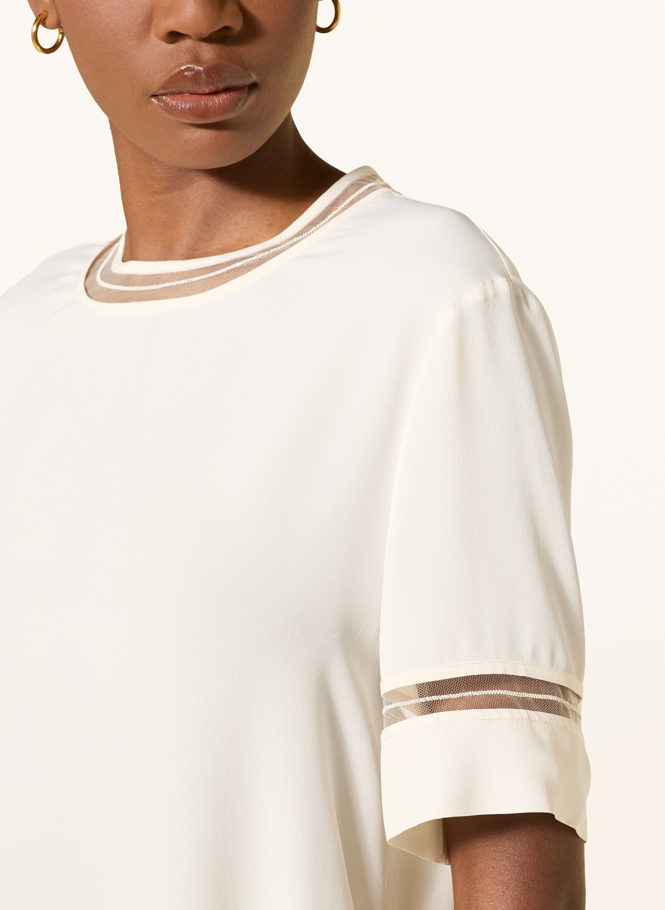 FABIANA FILIPPI Blusenshirt: ECRU