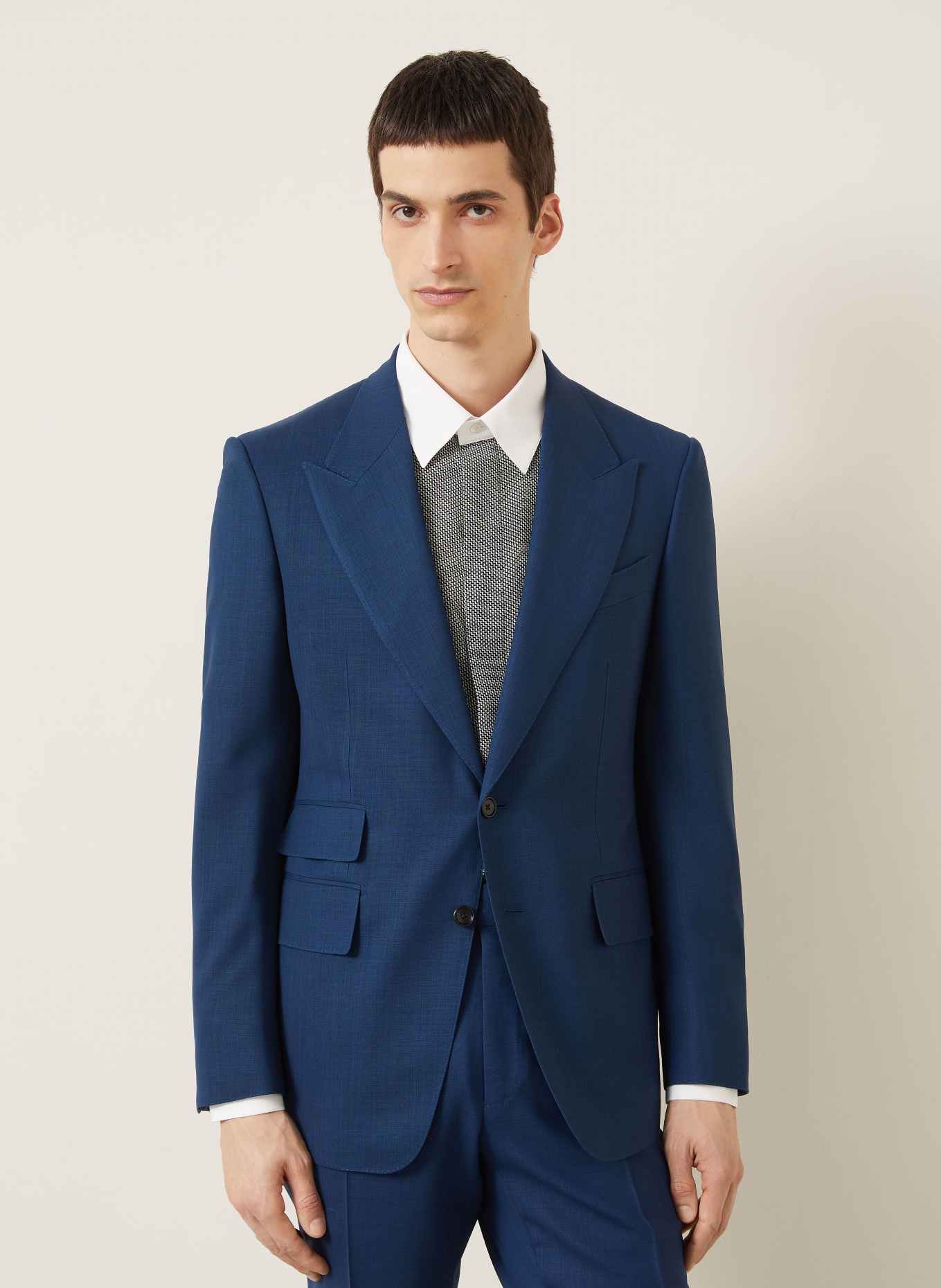 TOM FORD SHELTON Slim Fit Suit: DARK BLUE