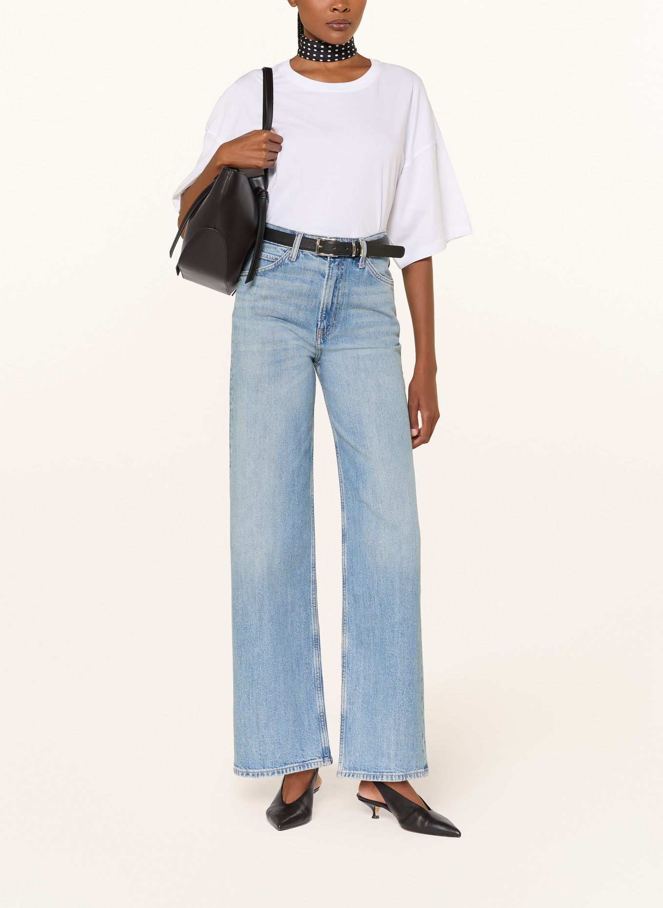 ARKET Straight Jeans: 019 Denim Blue