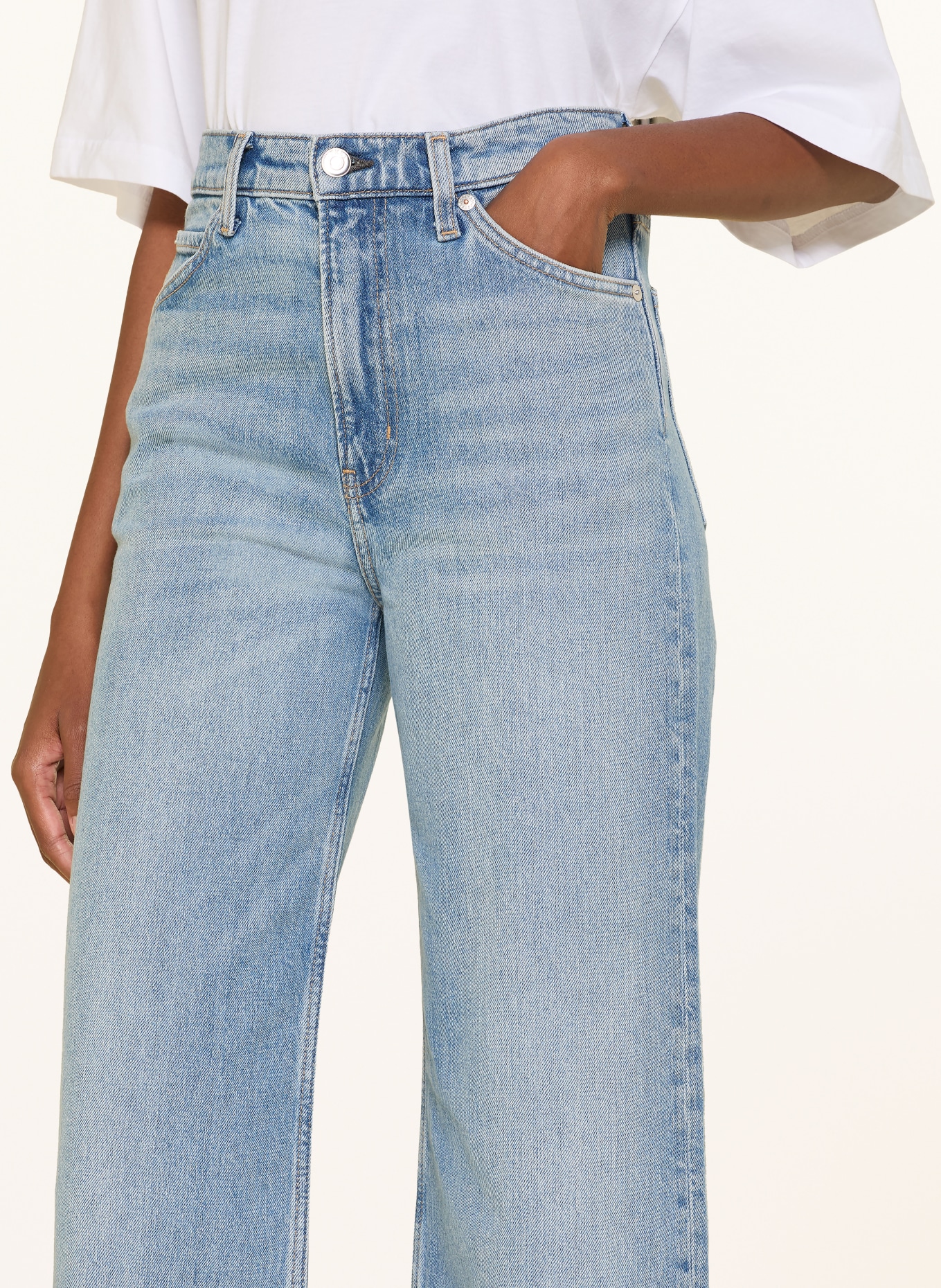 ARKET Straight Jeans: 019 Denim Blue