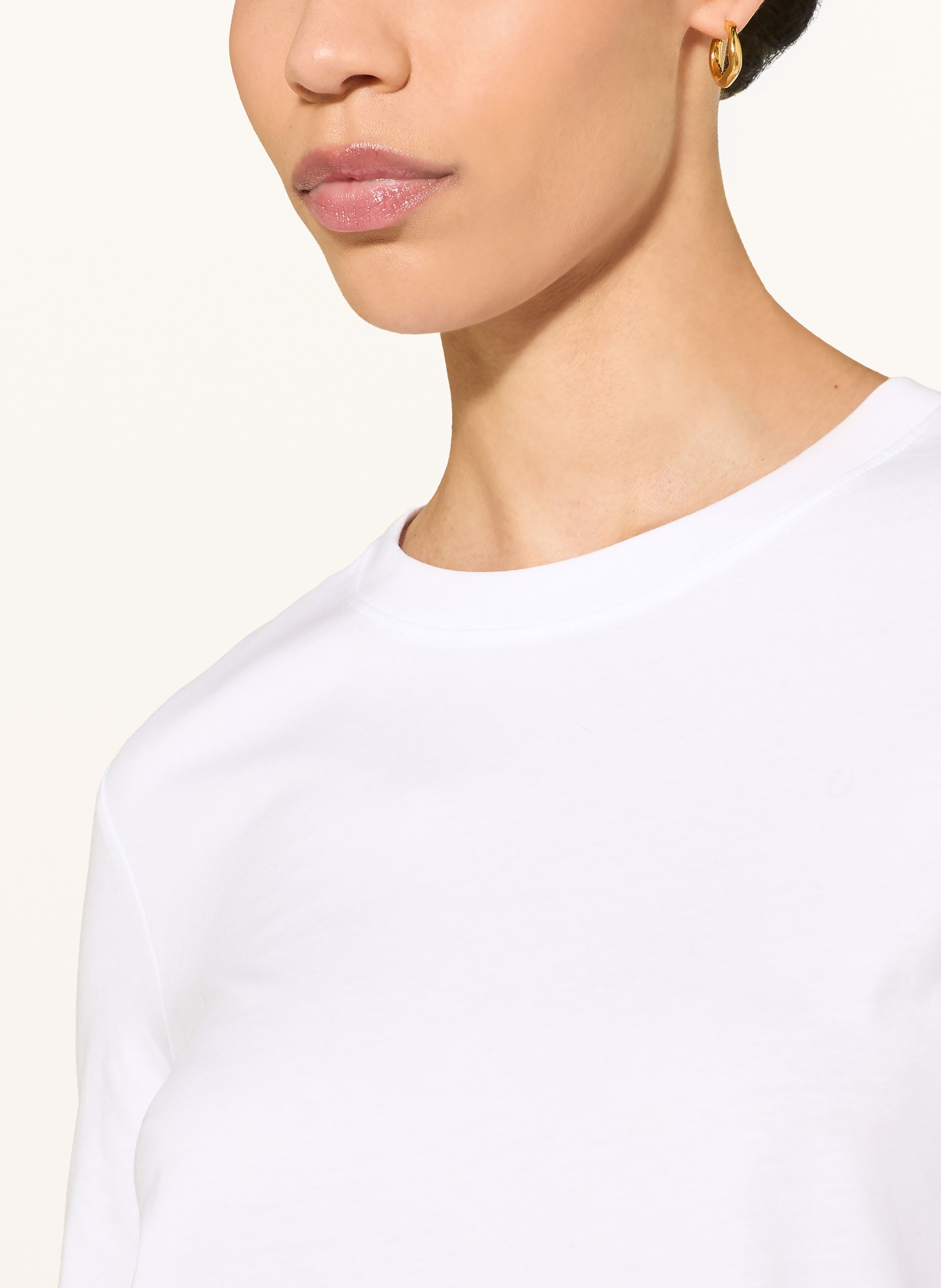 ARKET Longsleeve: WEISS