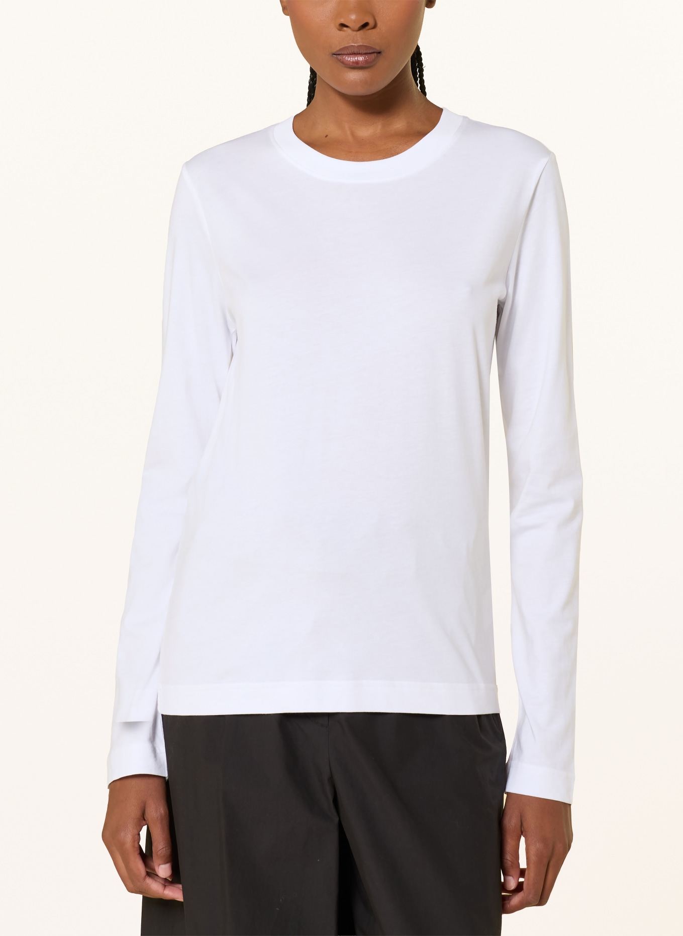 ARKET Longsleeve: WEISS