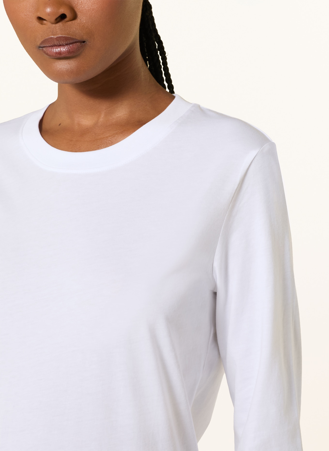 ARKET Longsleeve: WEISS