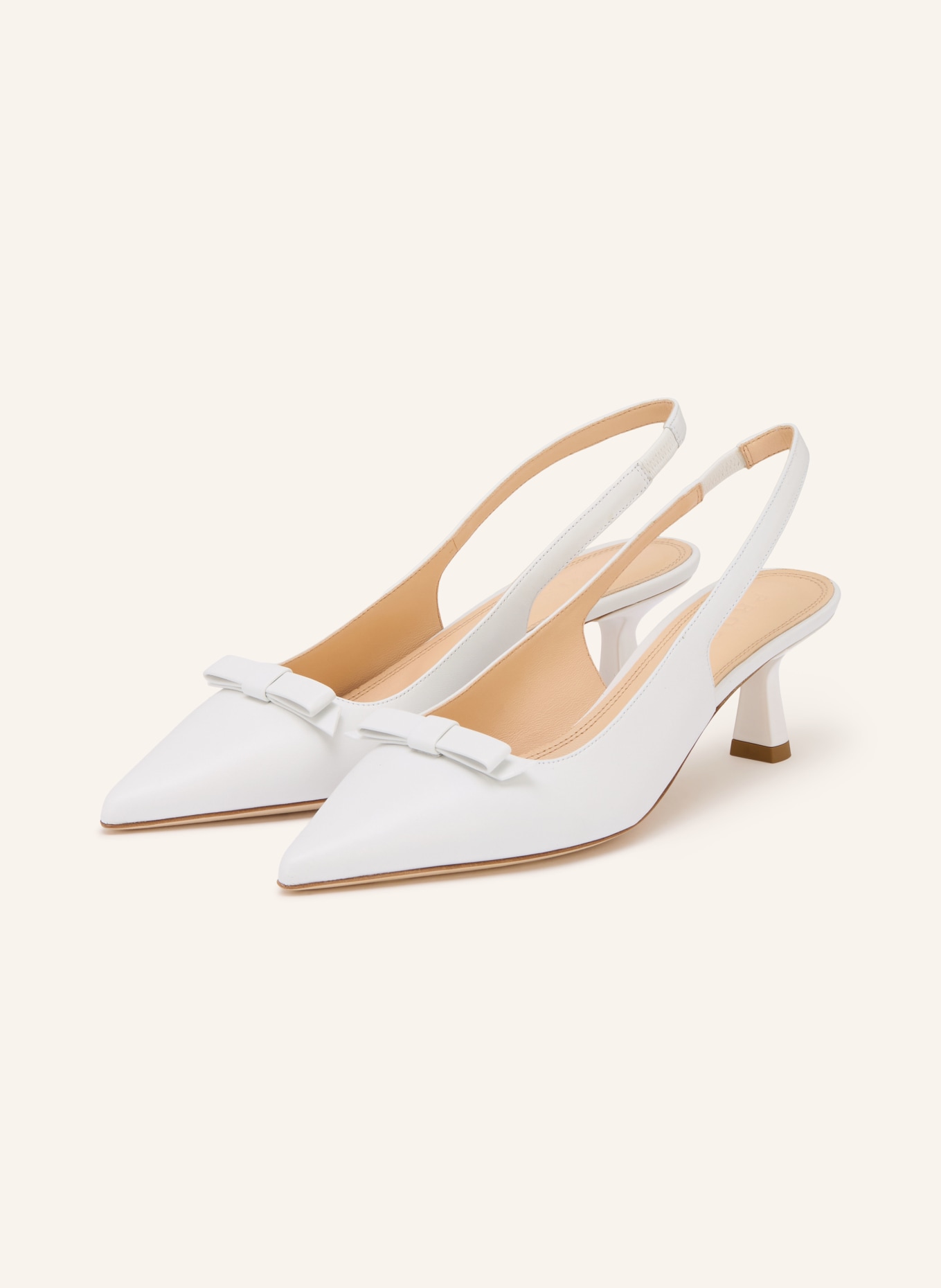 PROSPERINE Slingpumps: WEISS