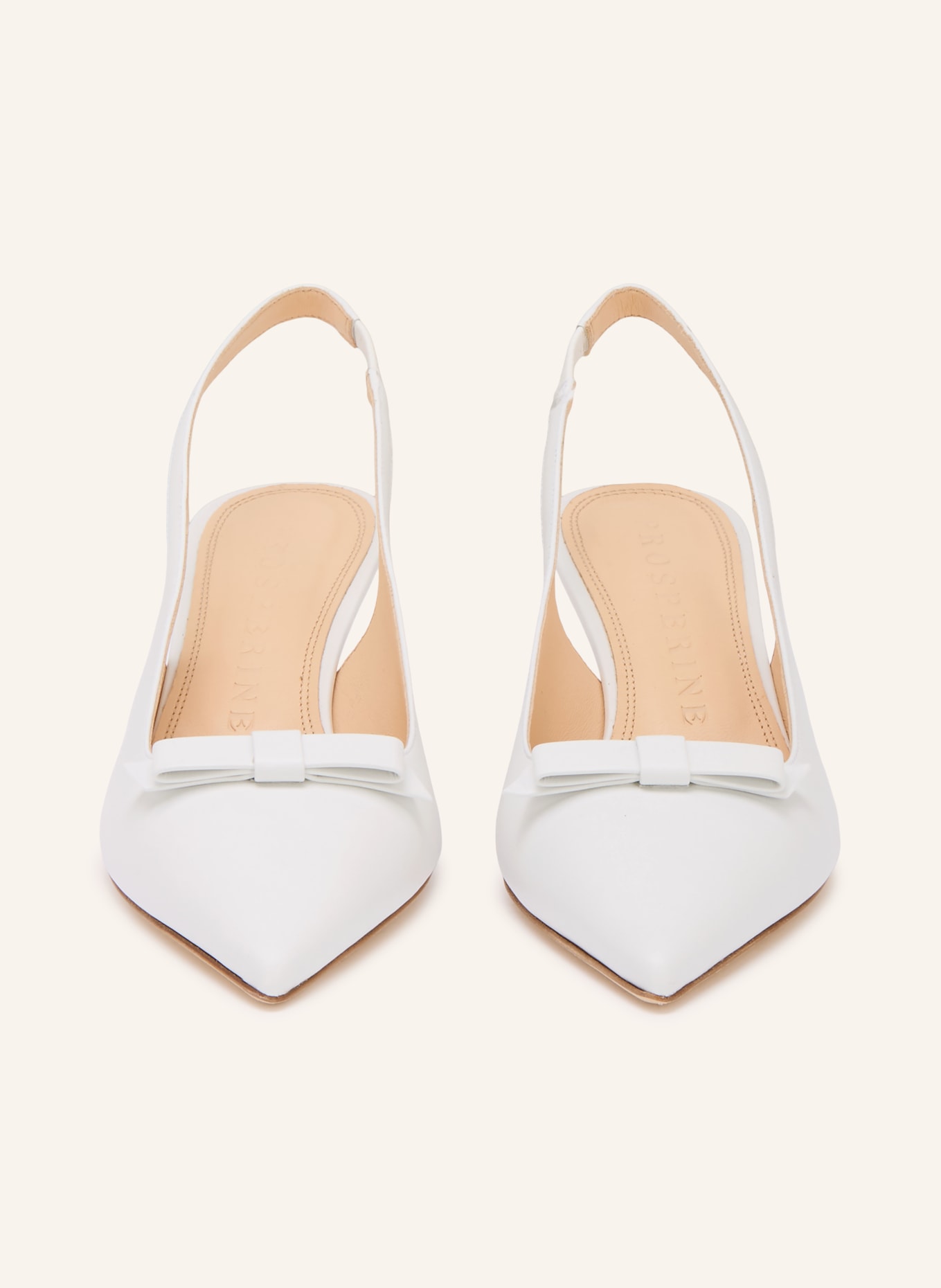 PROSPERINE Slingpumps: WEISS